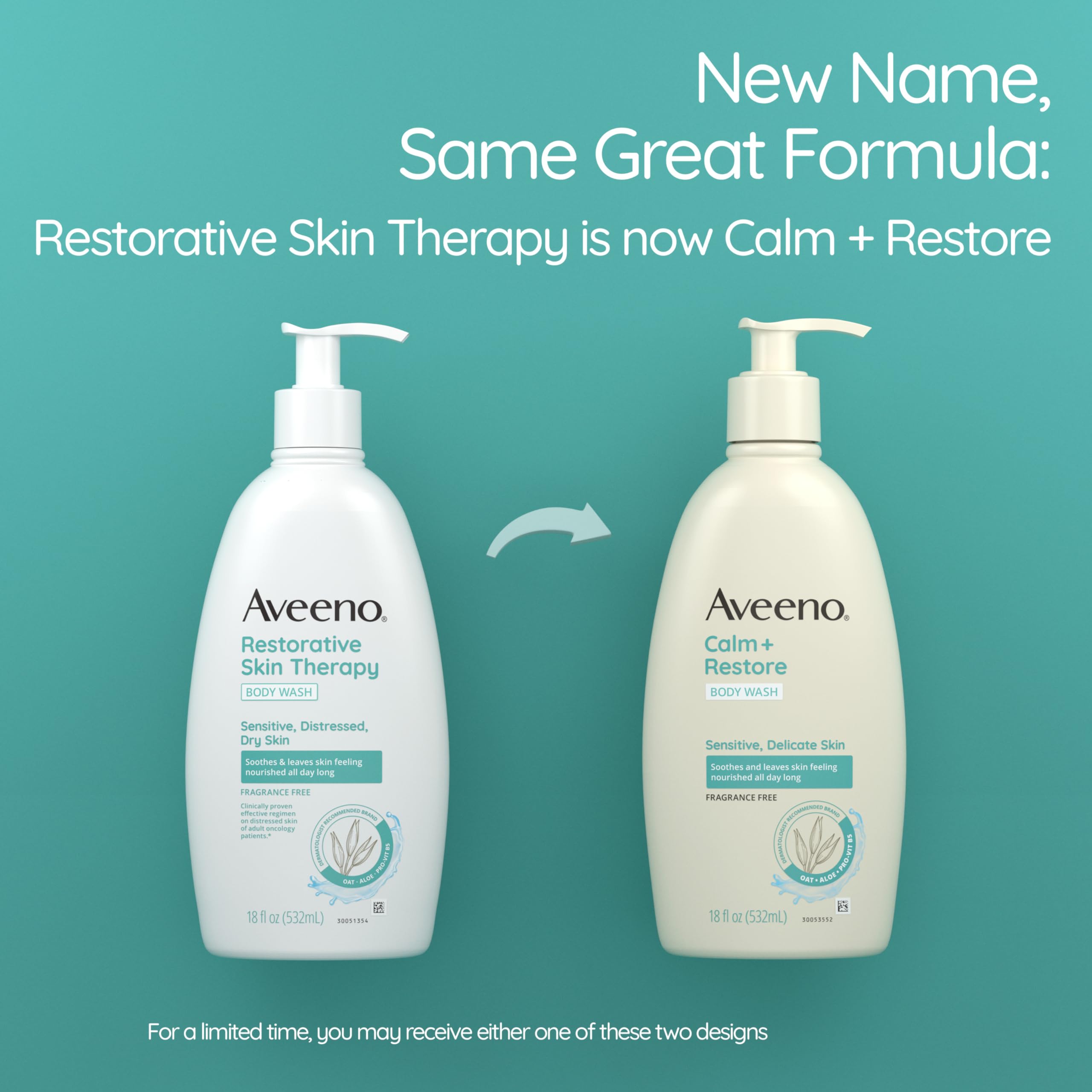aveeno-calm-restore-daily-body-wash-for-sensitive-skin-with-oat-aloe-pro-vitamin image 2
