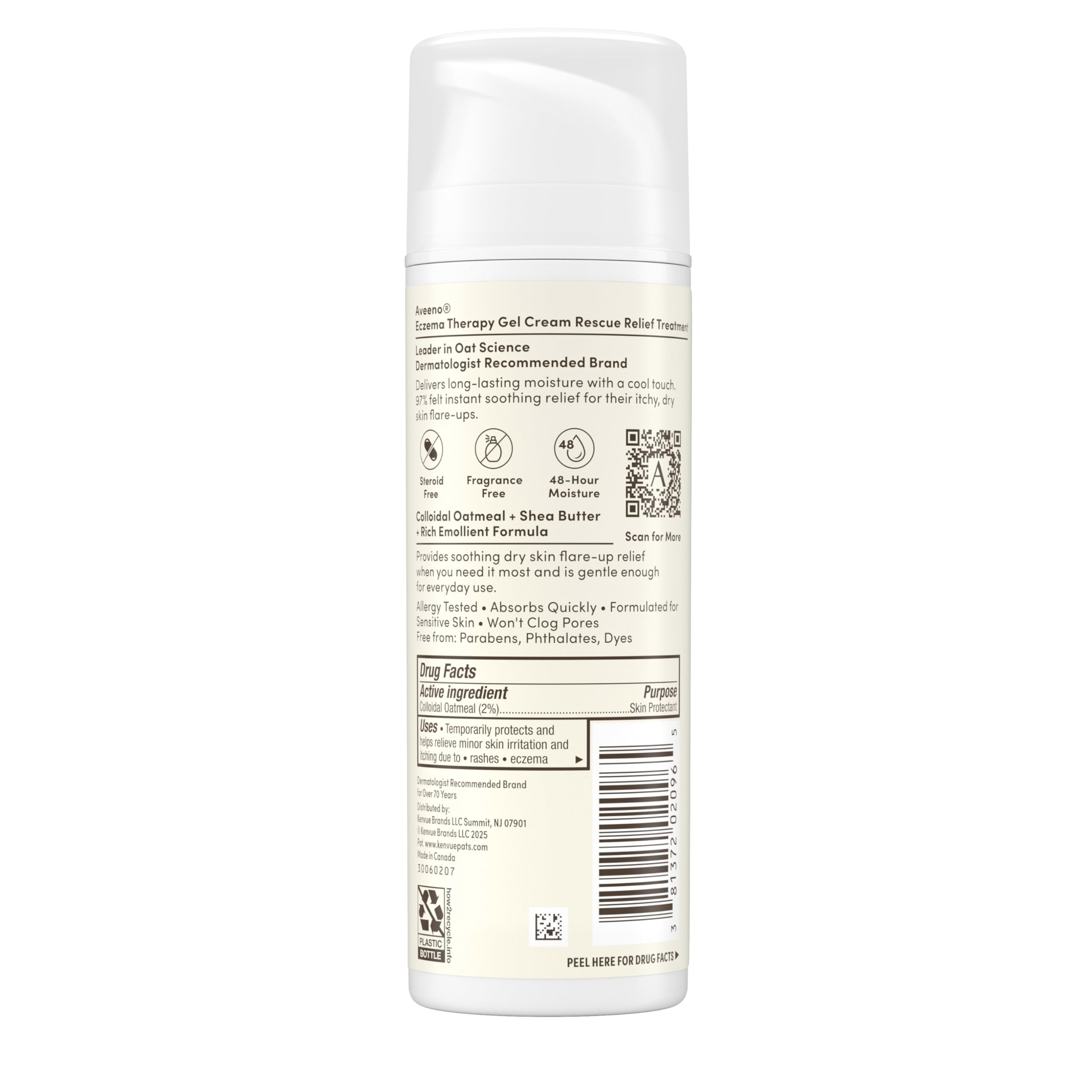 aveeno-eczema-therapy-rescue-relief-treatment-gel-cream-2-colloidal-oatmeal-skin image 7