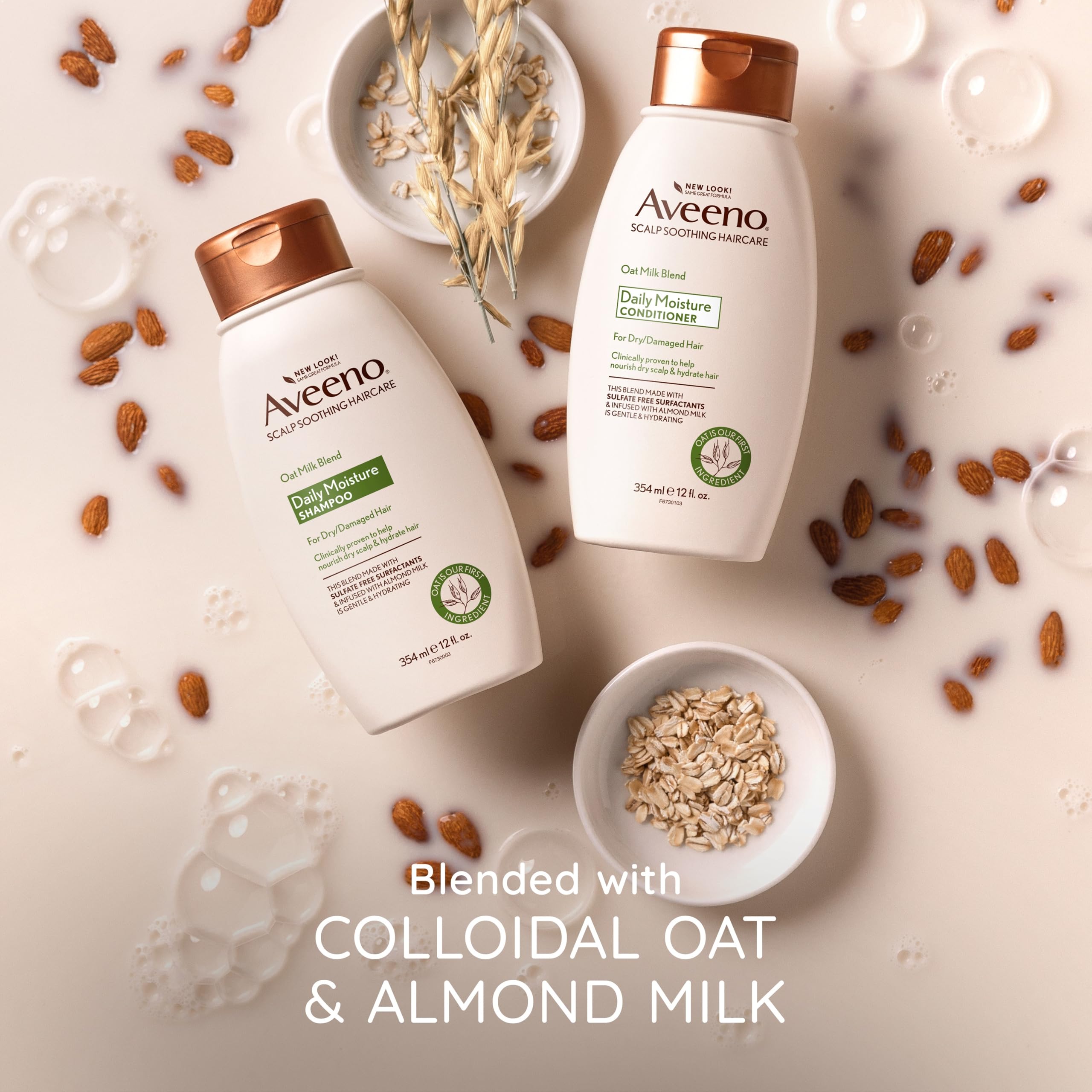 aveeno-oat-milk-blend-moisturizing-conditioner-ultra-hydrating-for-dry-damaged-h image 5