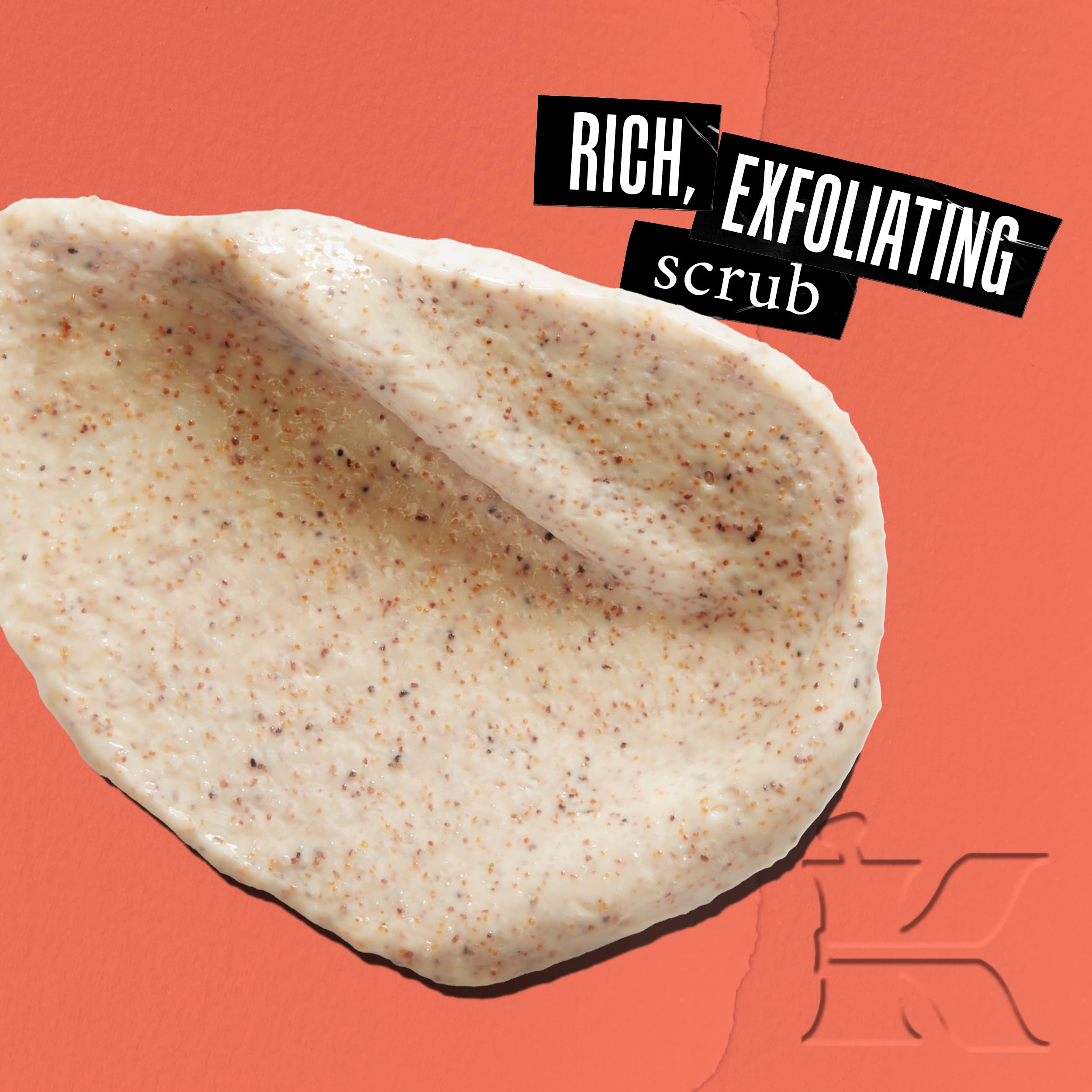 kiehl-s-gently-exfoliating-grapefruit-body-scrub-bath-shower-body-polish-with-ap image 2