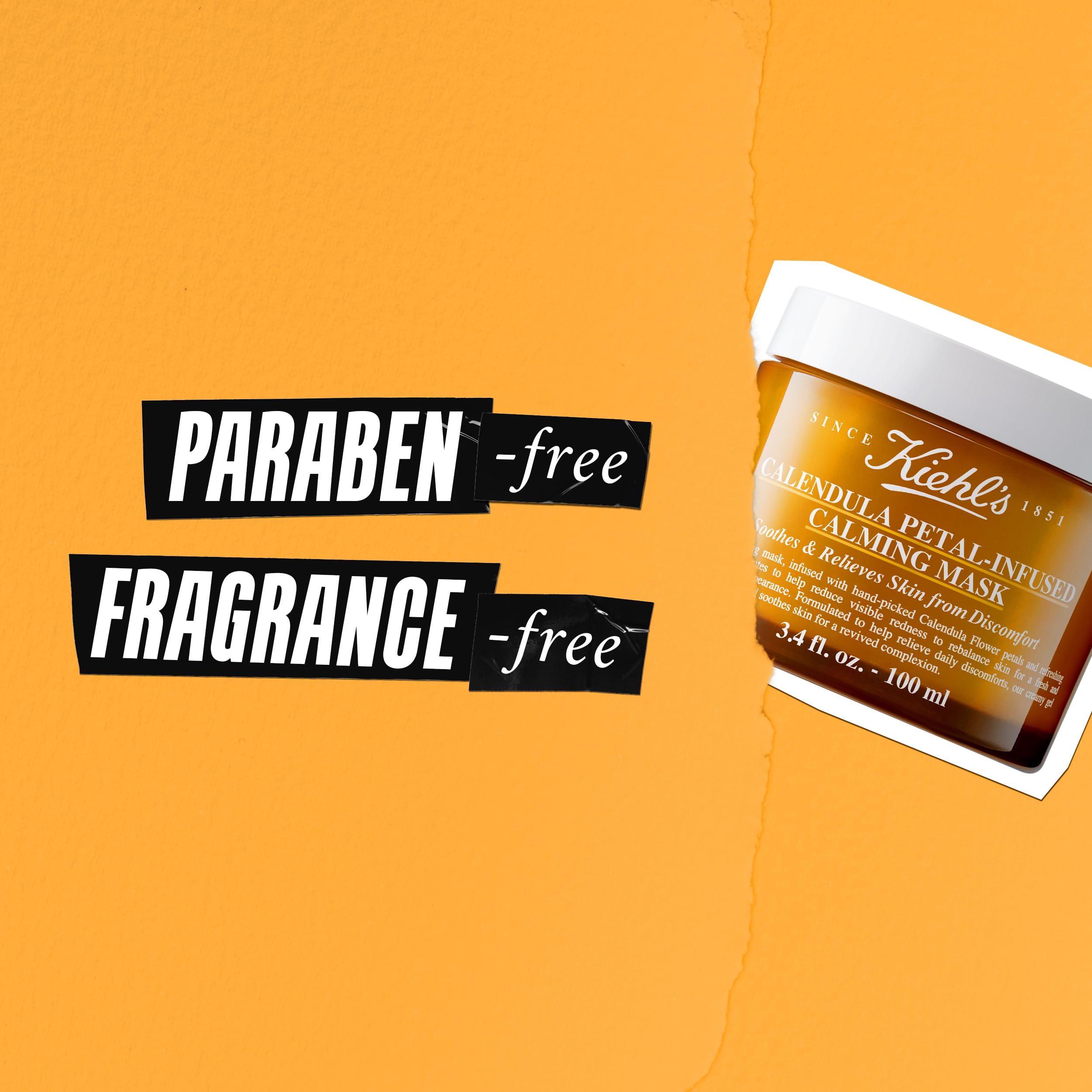 kiehl-s-calendula-petal-infused-calming-mask-hydrating-gel-face-mask-with-calend image 4