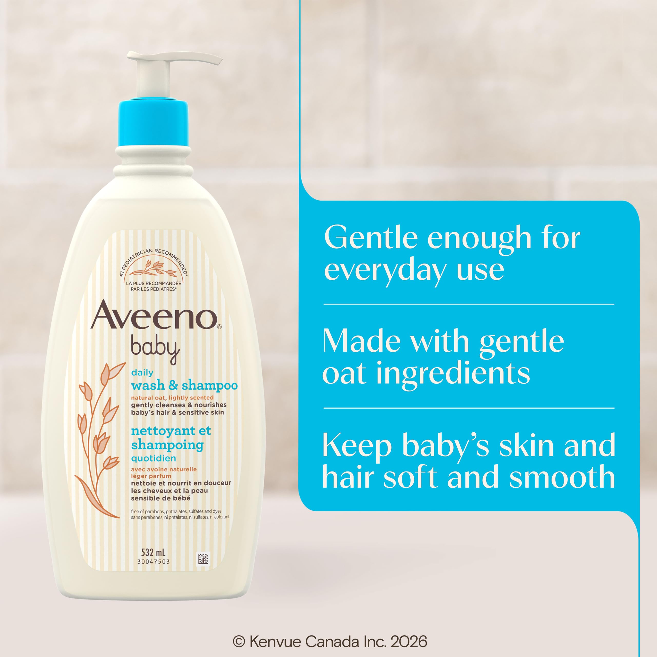 aveeno-baby-daily-moisture-gentle-baby-body-wash-and-shampoo-with-oat-extract-2- image 4