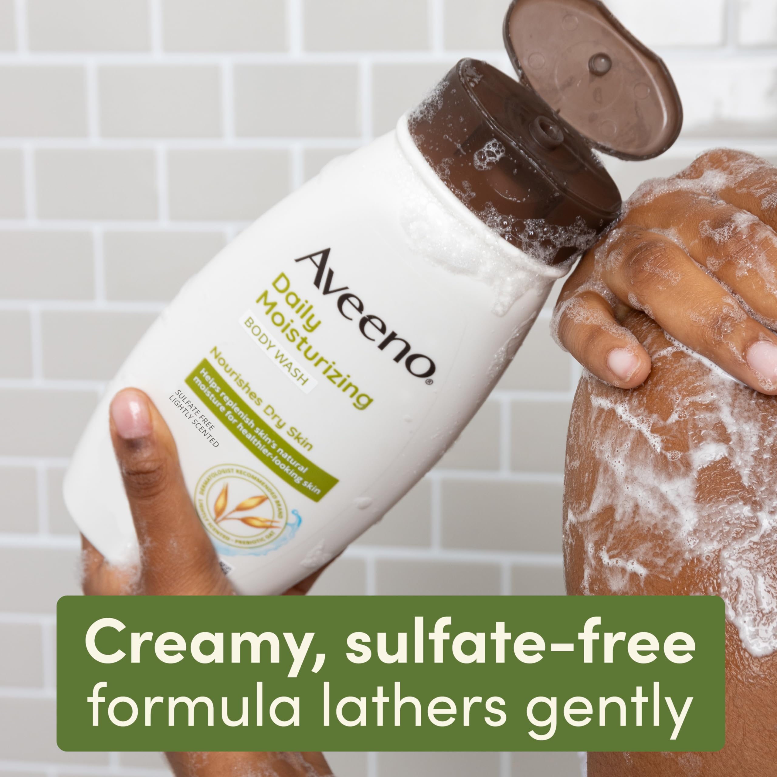 aveeno-daily-moisturizing-body-wash-with-prebiotic-oat-12-fl-oz-pack-of-4-sulfat image 3