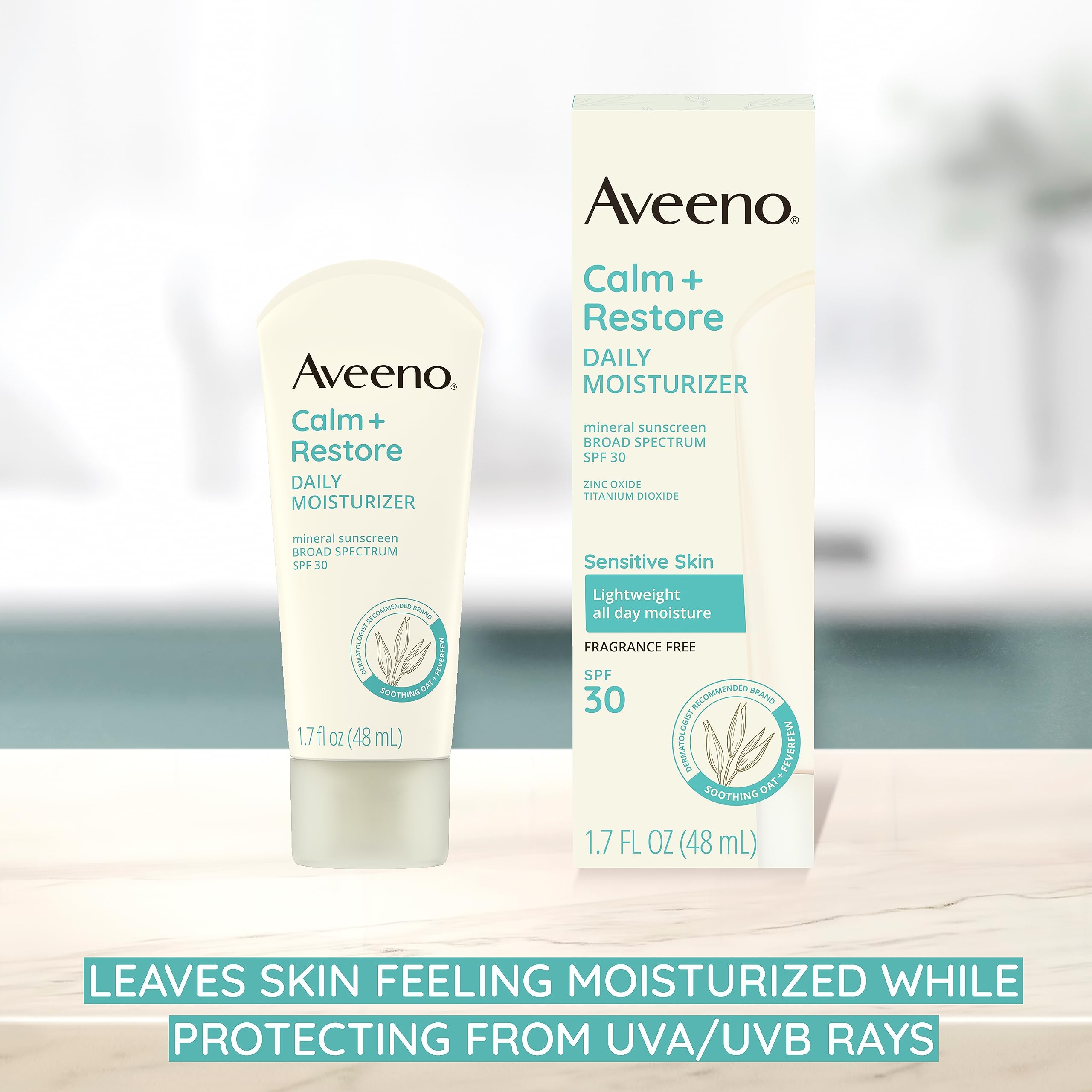 aveeno-calm-restore-daily-moisturizer-with-mineral-sunscreen-spf-30-broad-spectr image 2