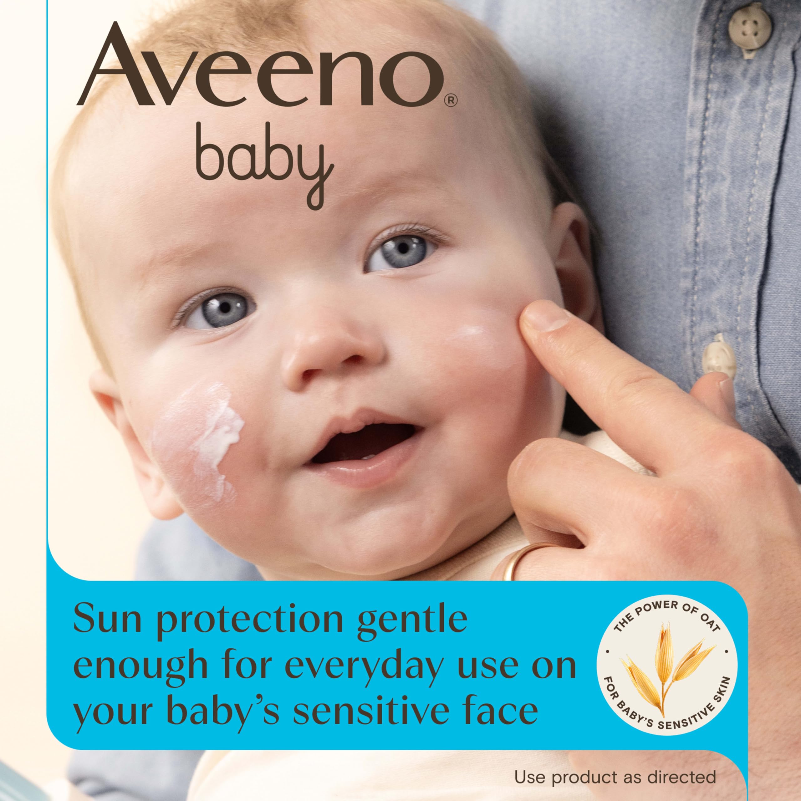 aveeno-baby-daily-moisture-face-lotion-mineral-sunscreen-spf-30-oat-enriched-fra image 2