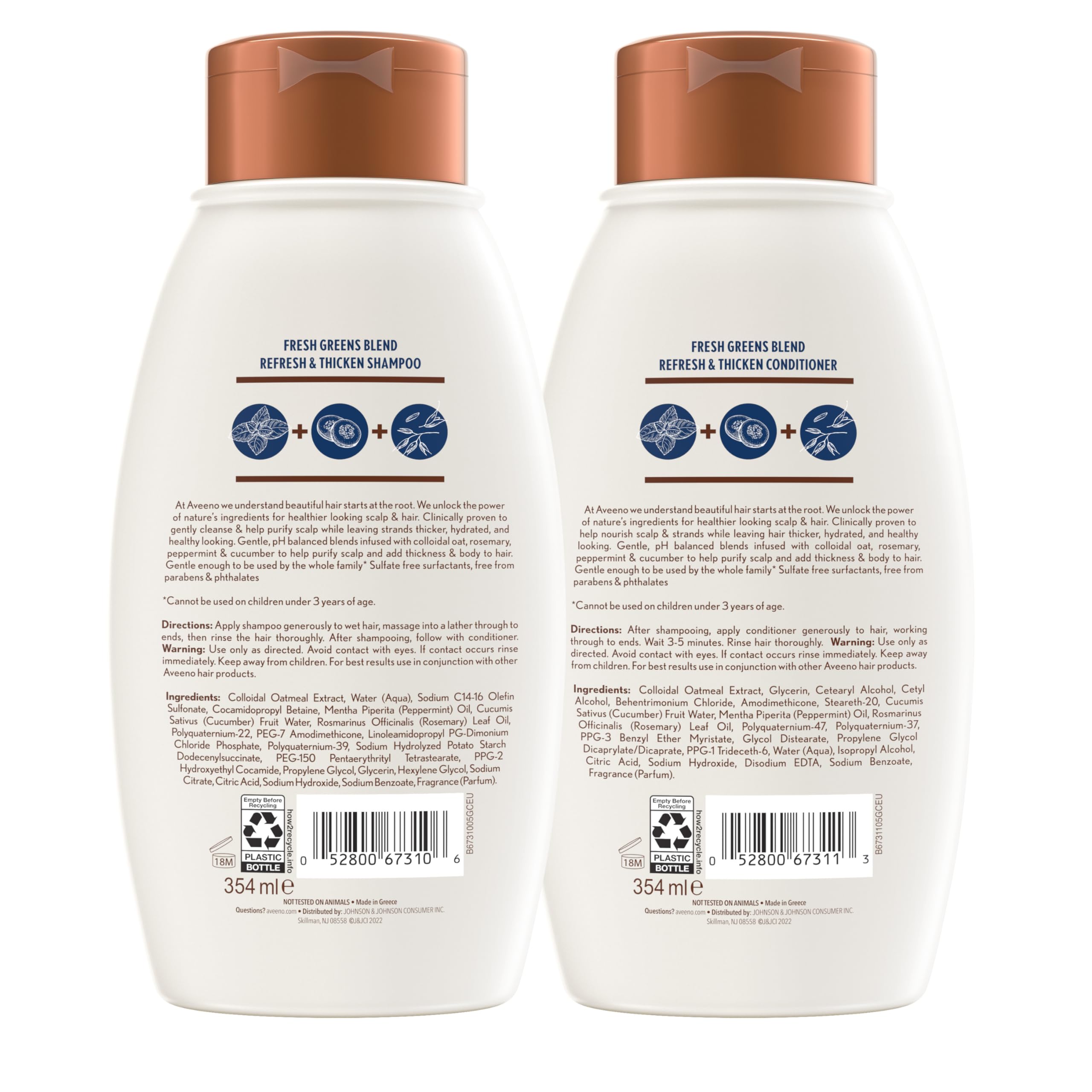 aveeno-fresh-greens-shampoo-and-conditioner-set-with-rosemary-peppermint-cucumbe image 2
