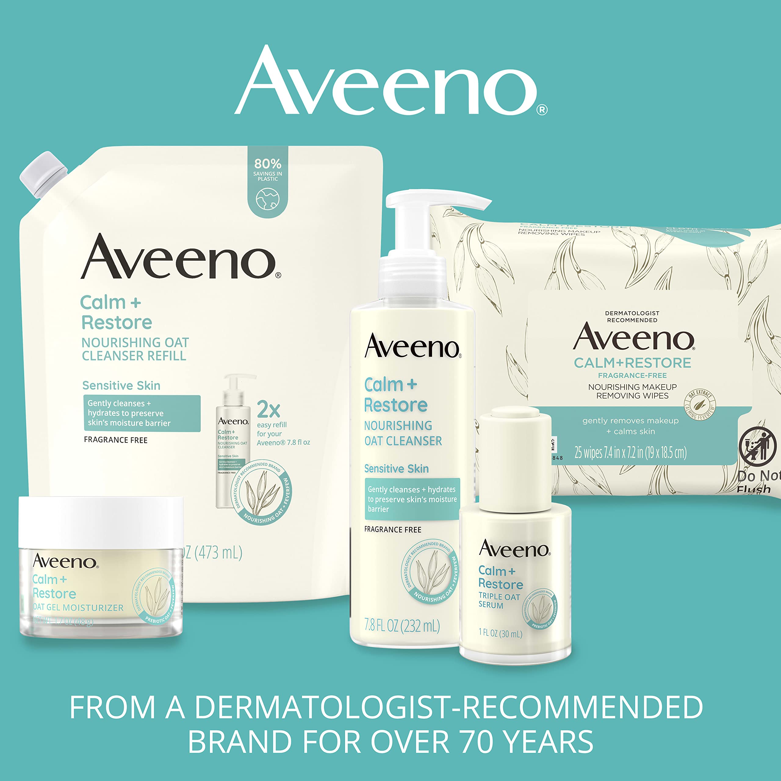 aveeno-calm-restore-redness-relief-foaming-cleanser-with-calming-feverfew-fragra image 6