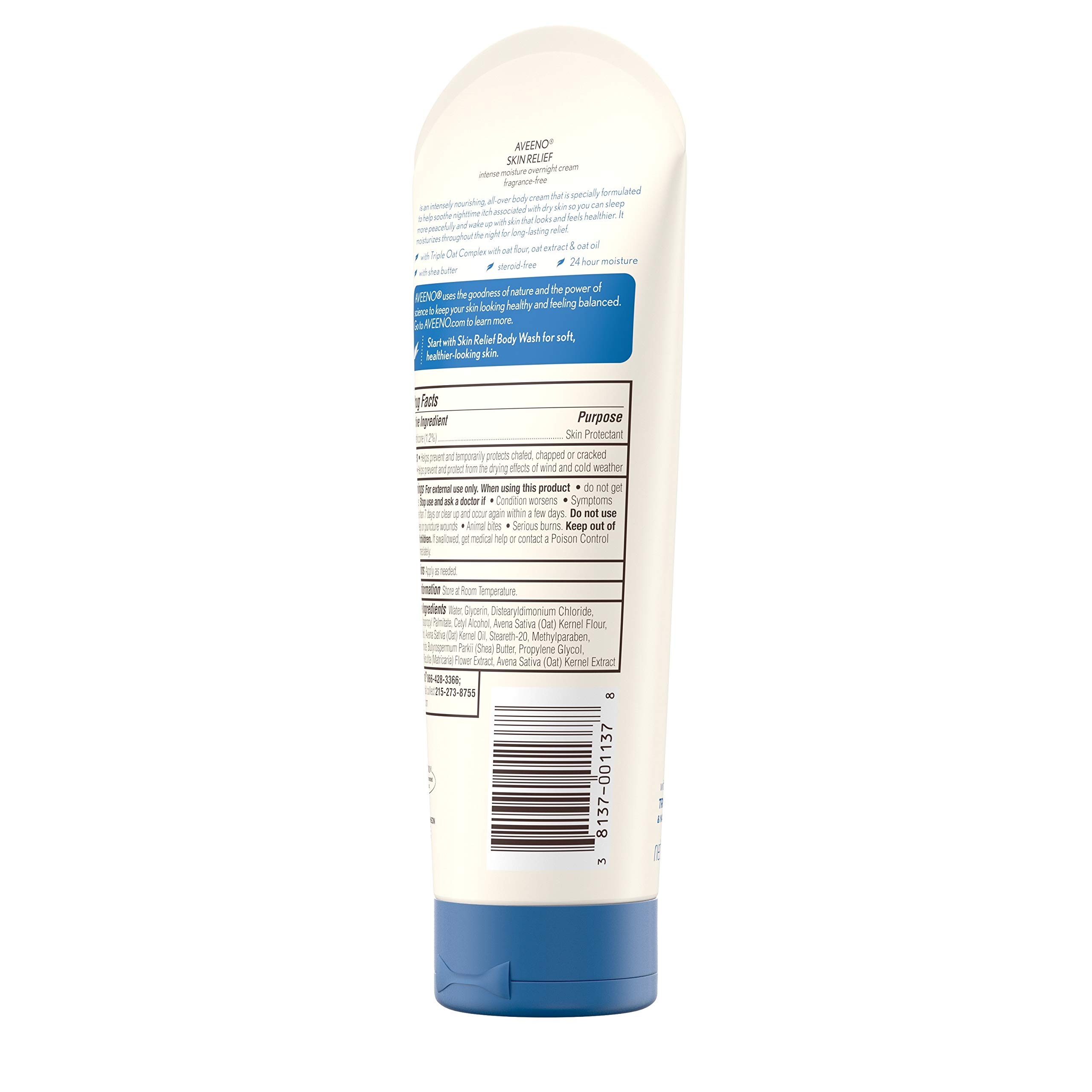 aveeno-skin-relief-overnight-intense-moisture-cream-with-triple-oat-complex-shea image 5