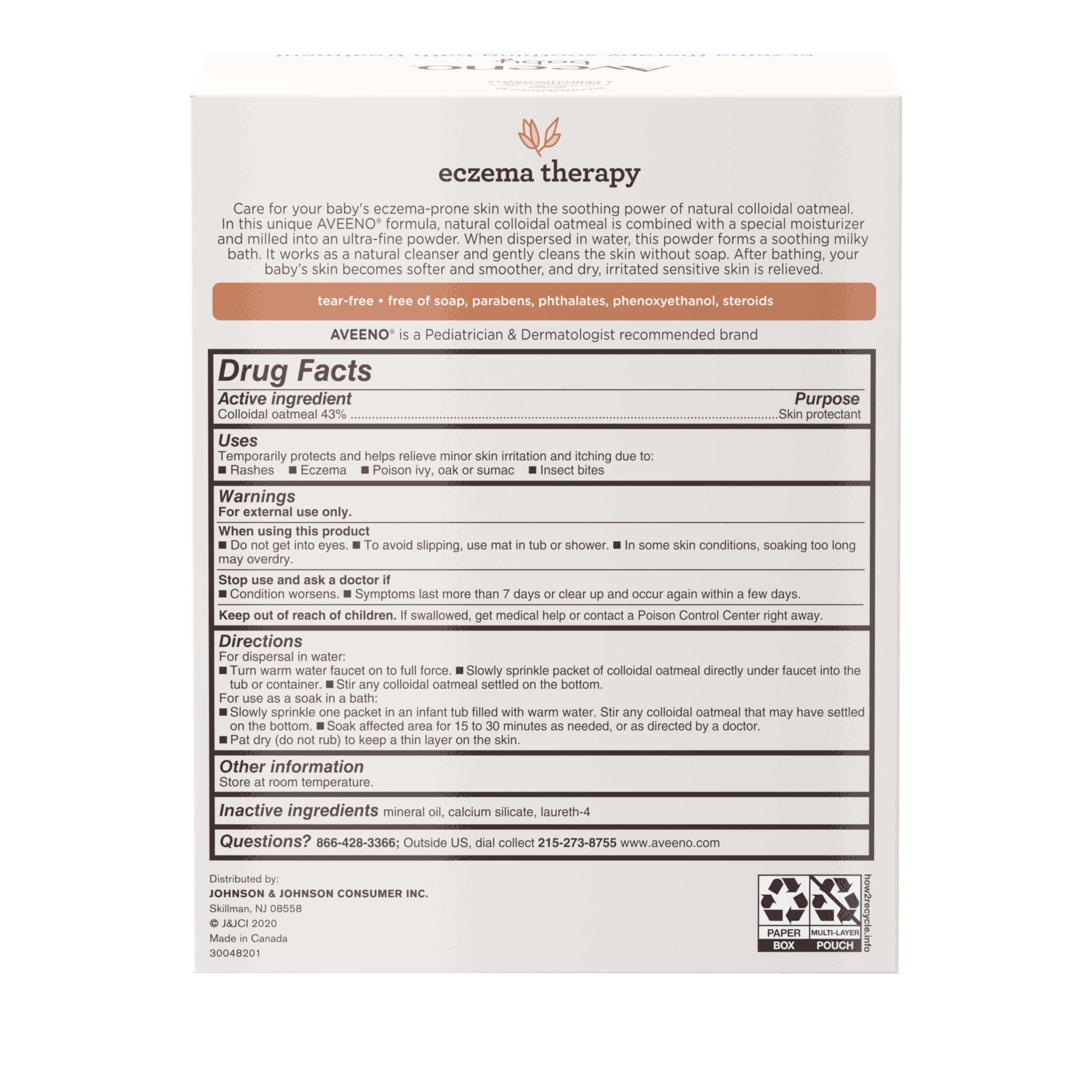 aveeno-baby-soothing-bath-treatment-colloidal-oatmeal-packets-for-eczema-relief- image 7
