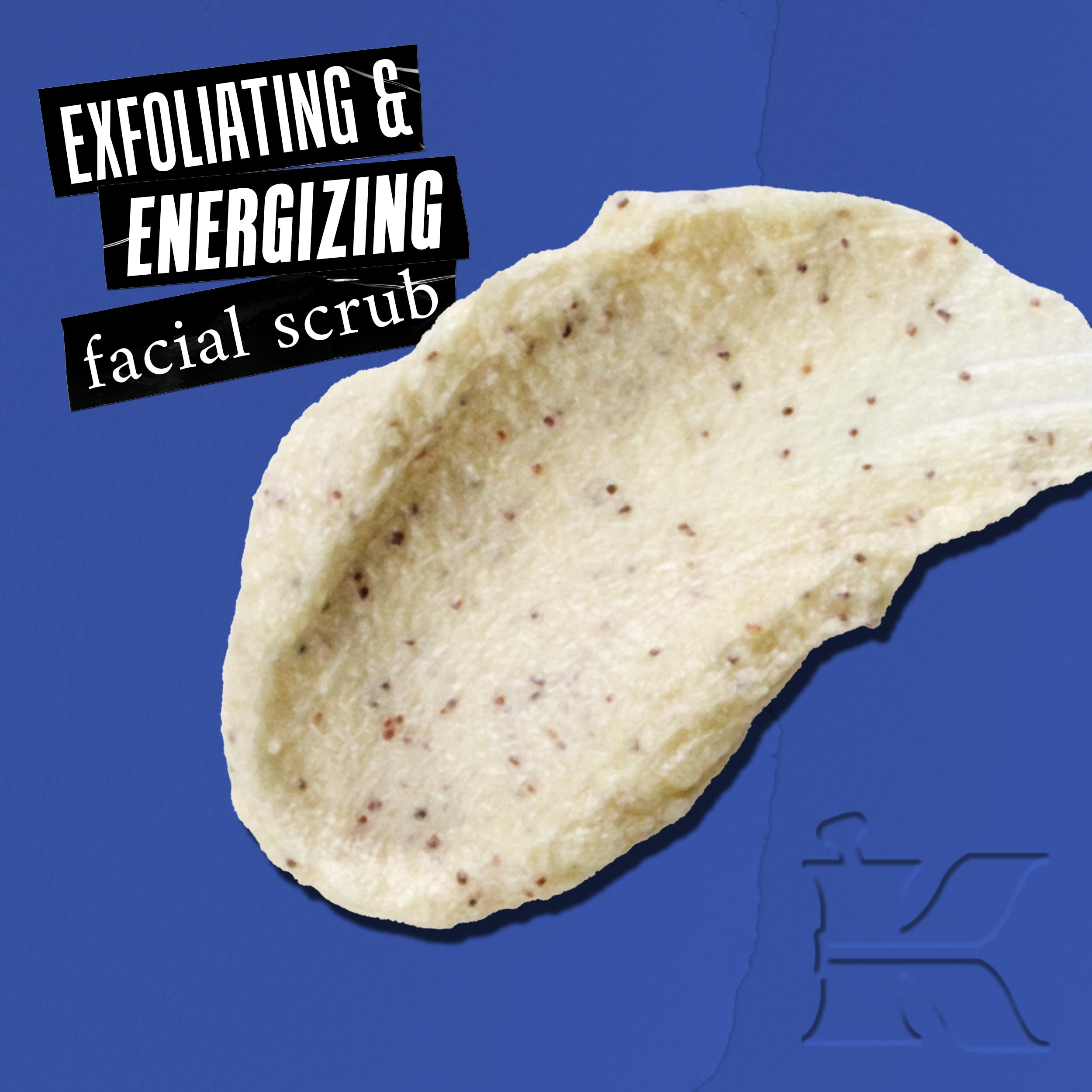kiehl-s-facial-fuel-exfoliating-face-scrub-for-men-with-caffeine-menthol-apricot image 2