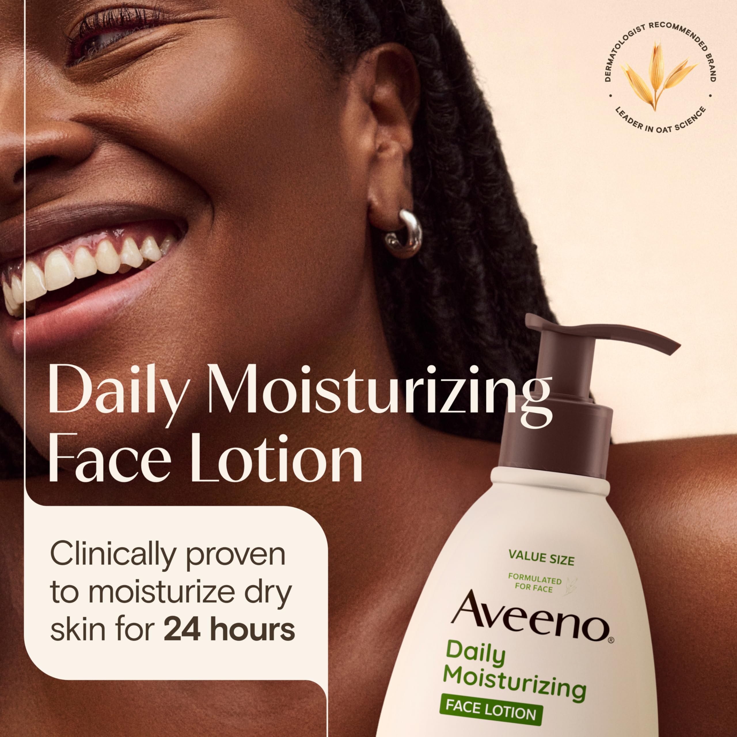 aveeno-daily-moisturizing-face-lotion-with-prebiotic-oat-fragrance-free-12-fl-oz image 2