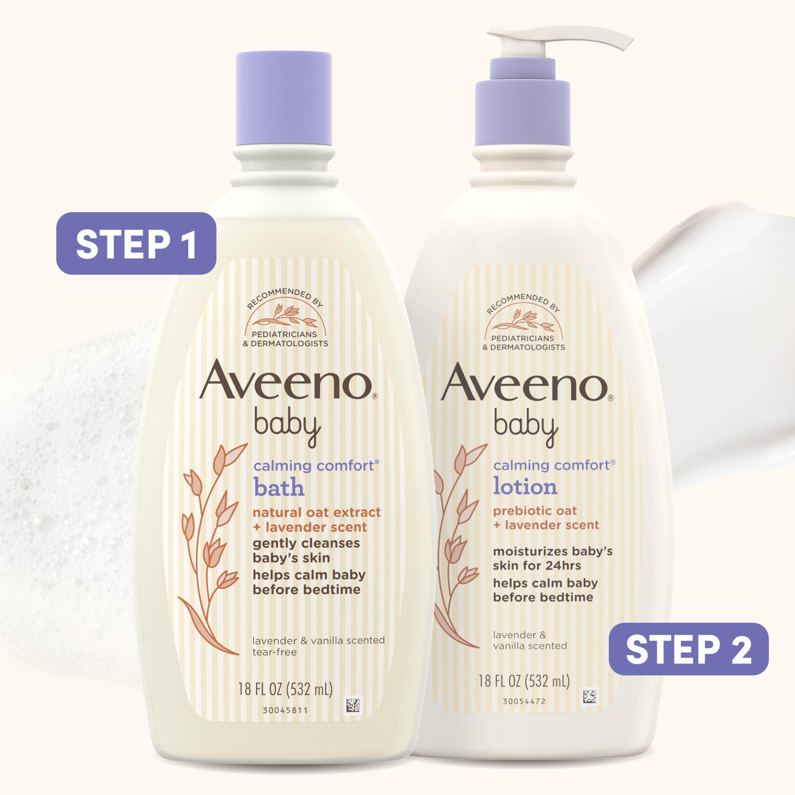 aveeno-baby-calming-comfort-moisturizing-body-lotion-with-relaxing-lavender-vani image 8