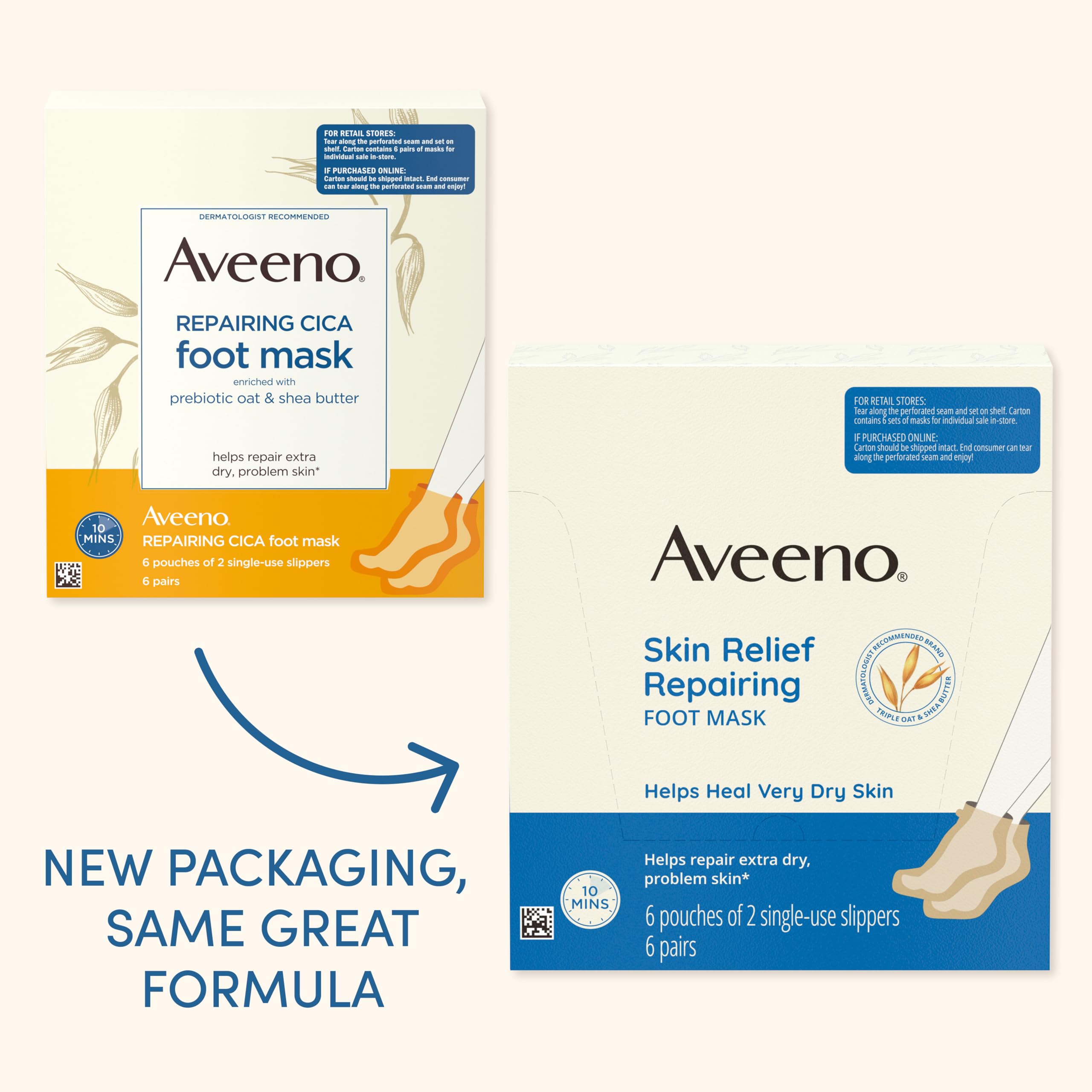 aveeno-skin-relief-repairing-foot-mask-moisturizing-socks-with-prebiotic-oat-she image 2