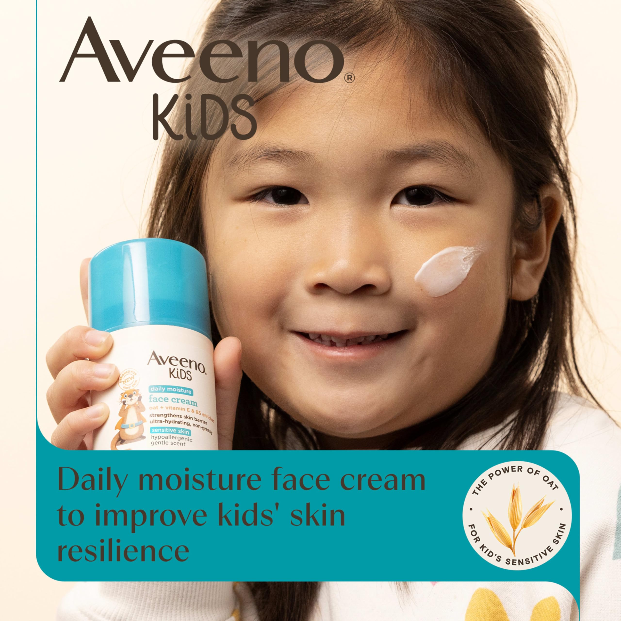 aveeno-kids-daily-moisture-face-cream-with-oat-vitamin-e-b5-1-5-oz-travel-size image 2