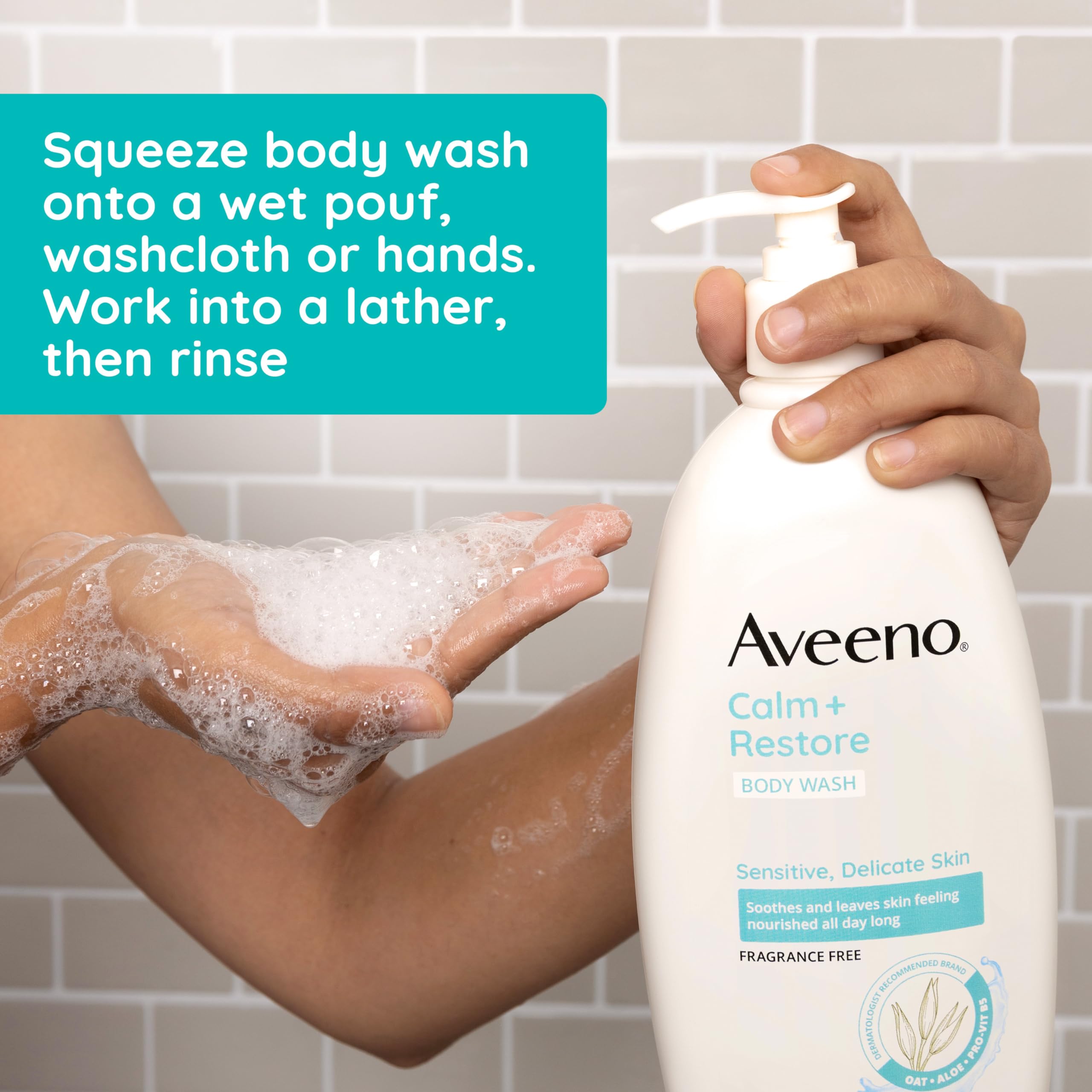 aveeno-calm-restore-daily-body-wash-for-sensitive-skin-with-oat-aloe-pro-vitamin image 5