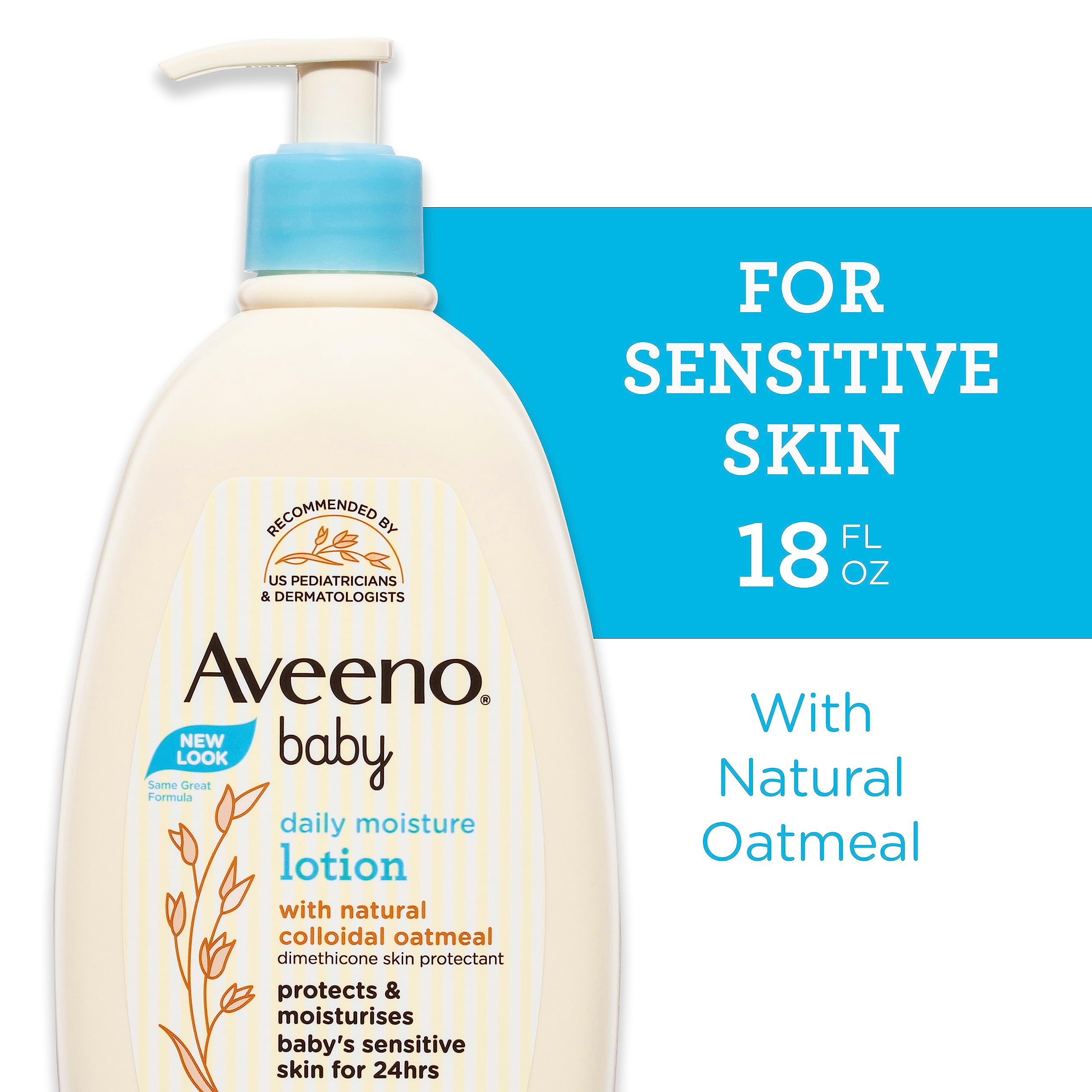 aveeno-baby-daily-moisture-body-lotion-for-sensitive-skin-hypoallergenic-moistur image 2