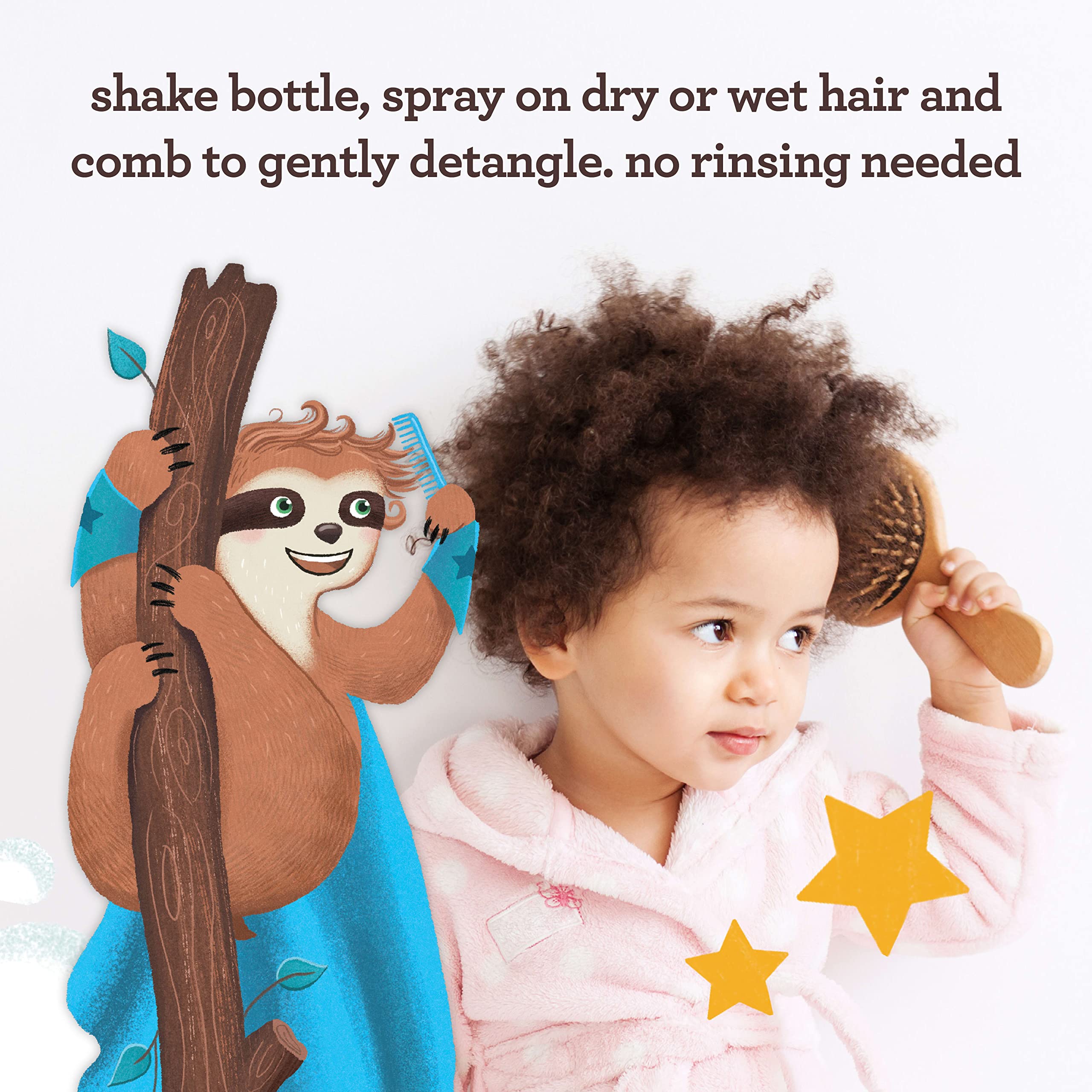 aveeno-kids-hydrating-detangling-spray-with-oat-extract-tear-free-gentle-for-sen image 3