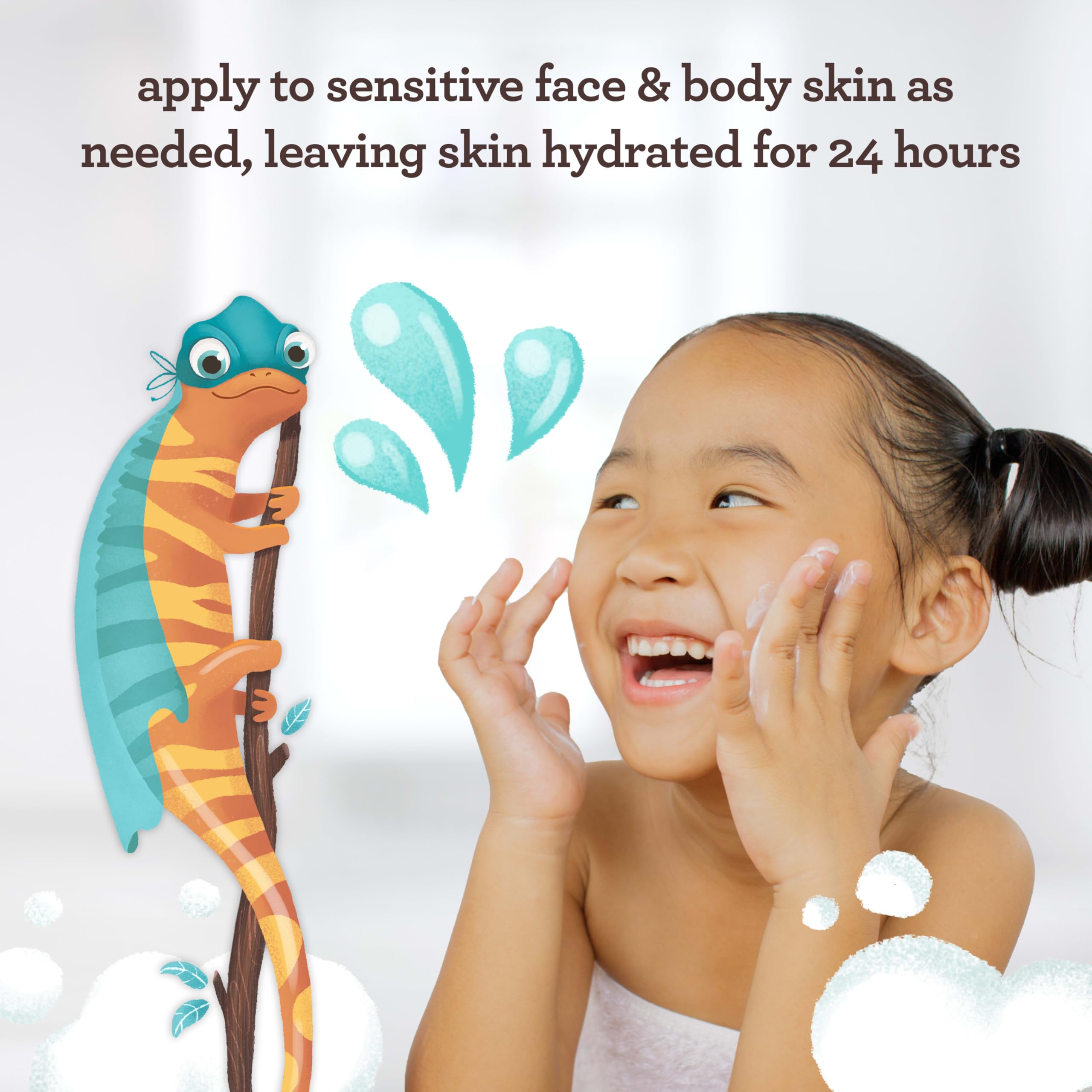aveeno-kids-sensitive-skin-face-body-gel-cream-with-prebiotic-oat-8-oz image 3
