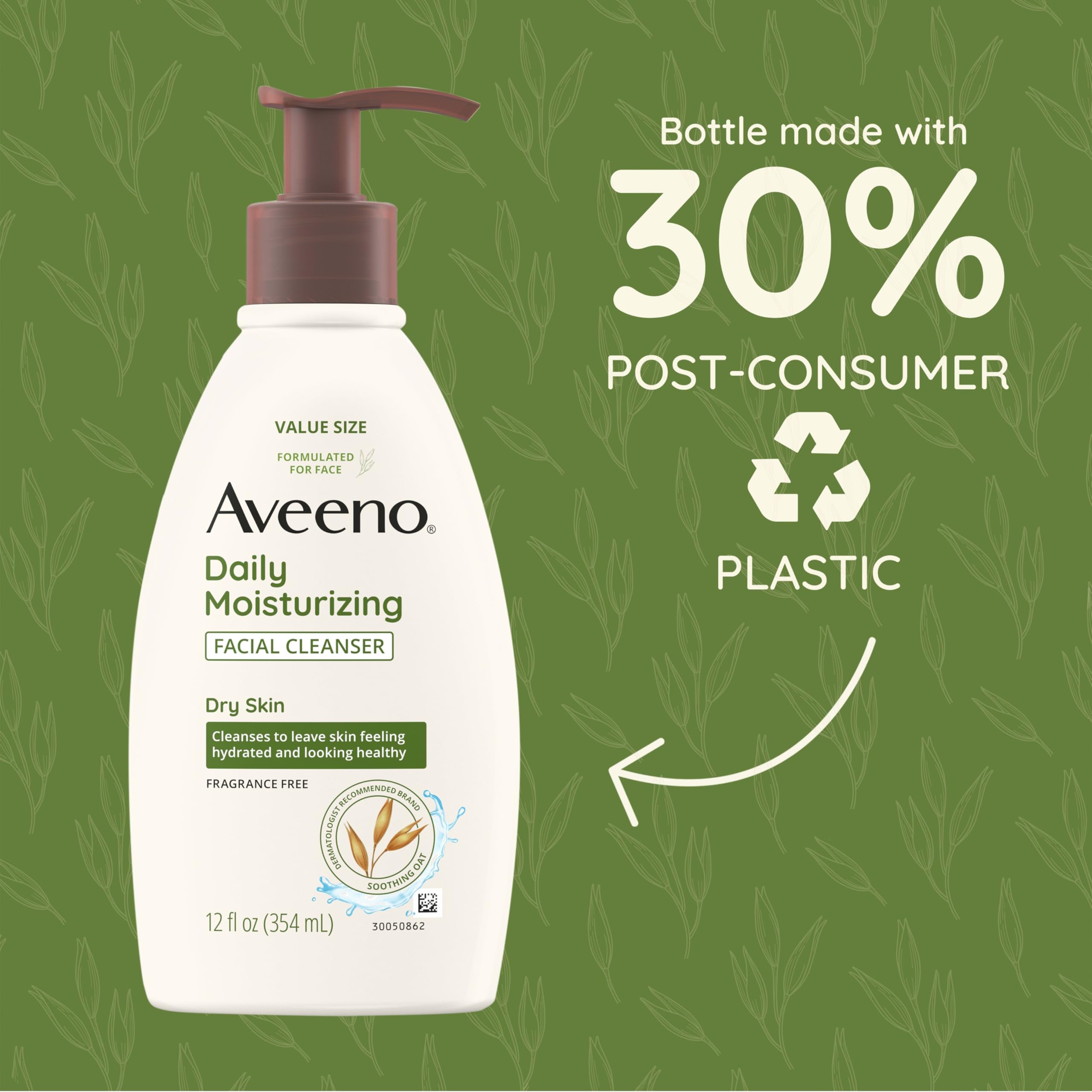 aveeno-daily-moisturizing-facial-cleanser-for-dry-skin-gentle-face-wash-with-pre image 5