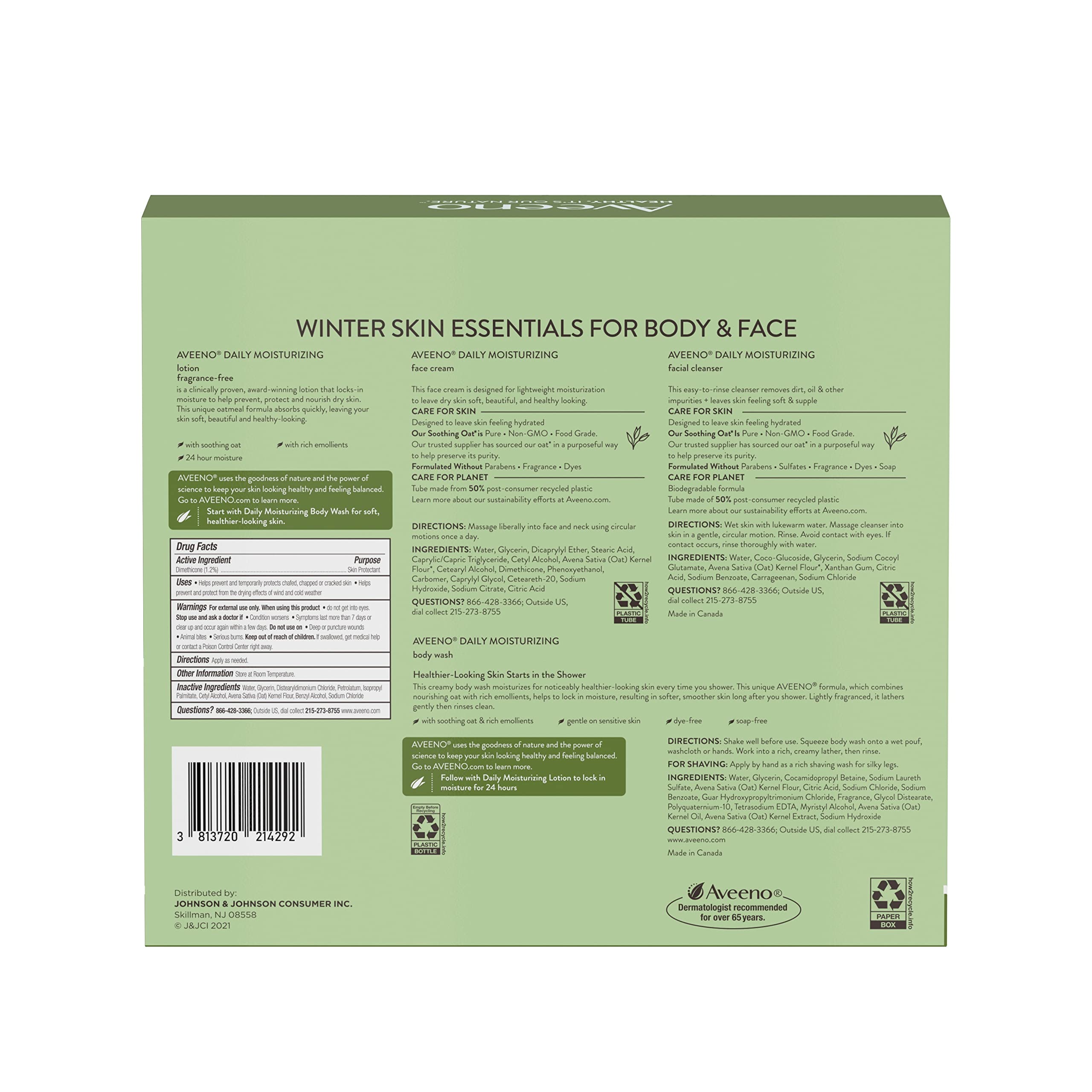 aveeno-daily-moisturizing-winter-skin-essentials-skincare-set-body-lotion-body-w image 2