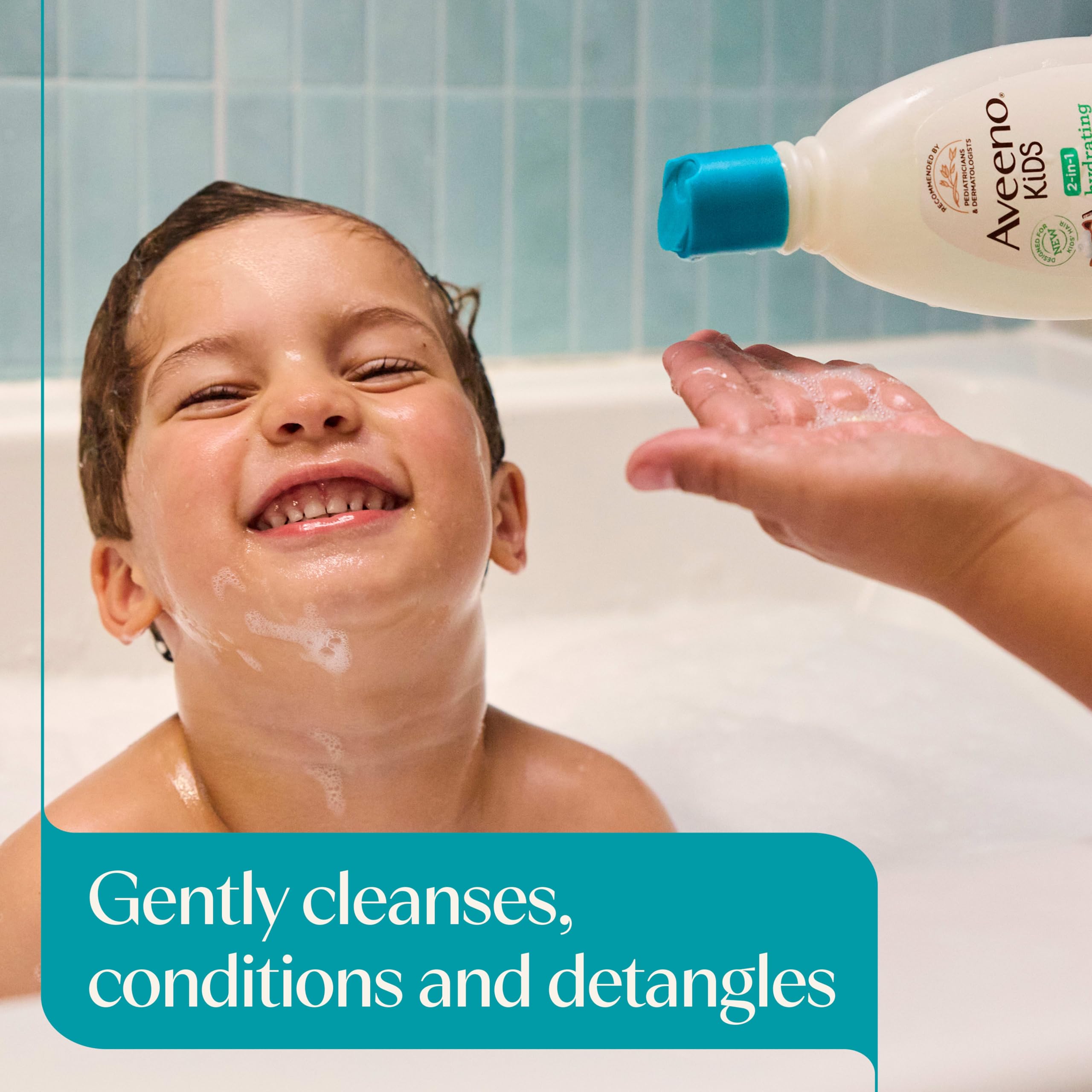 aveeno-kids-2-in-1-hydrating-shampoo-conditioner-with-oat-extract-12-fl-oz image 2