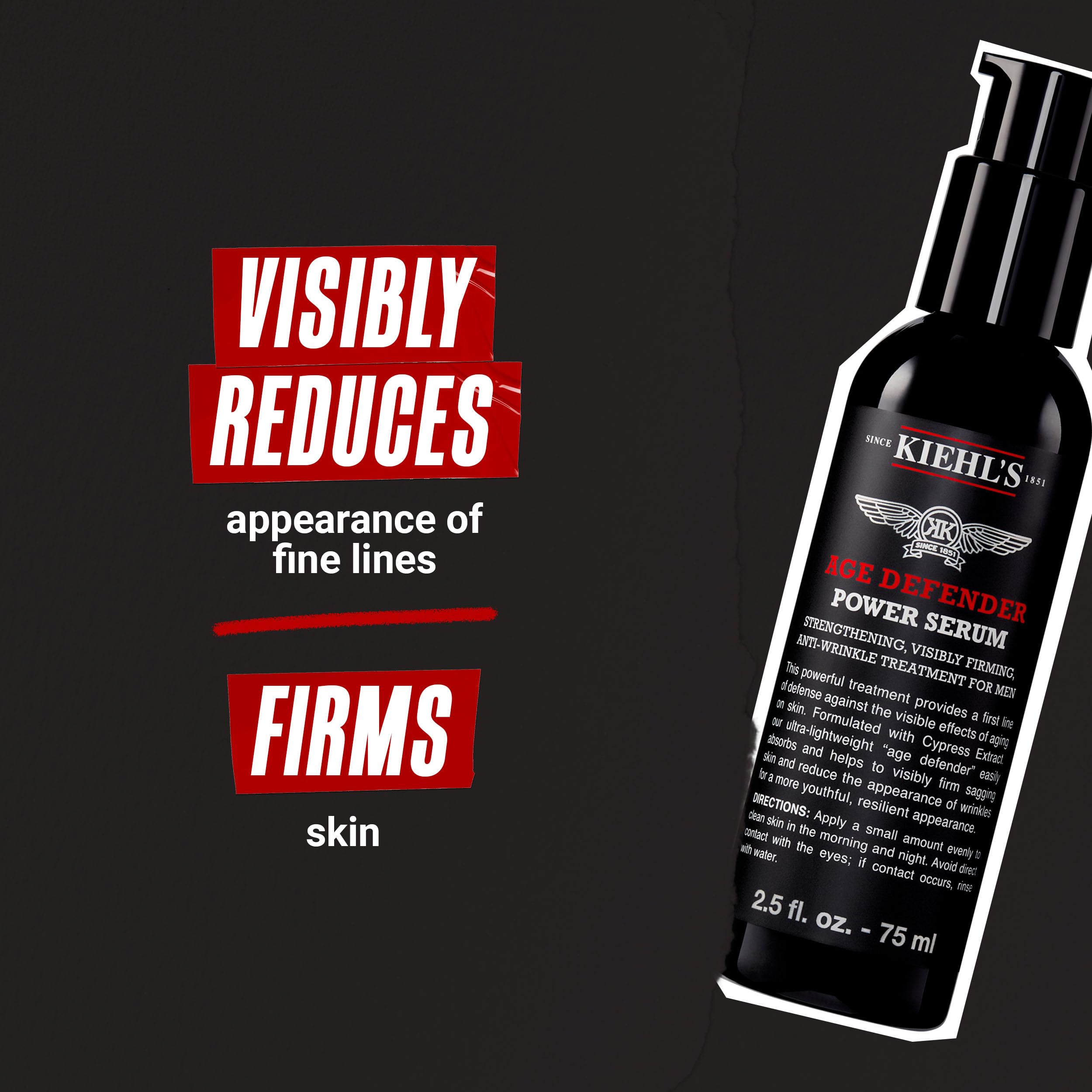 kiehl-s-age-defender-power-face-serum-for-men-anti-aging-firming-serum-retinol-f image 4