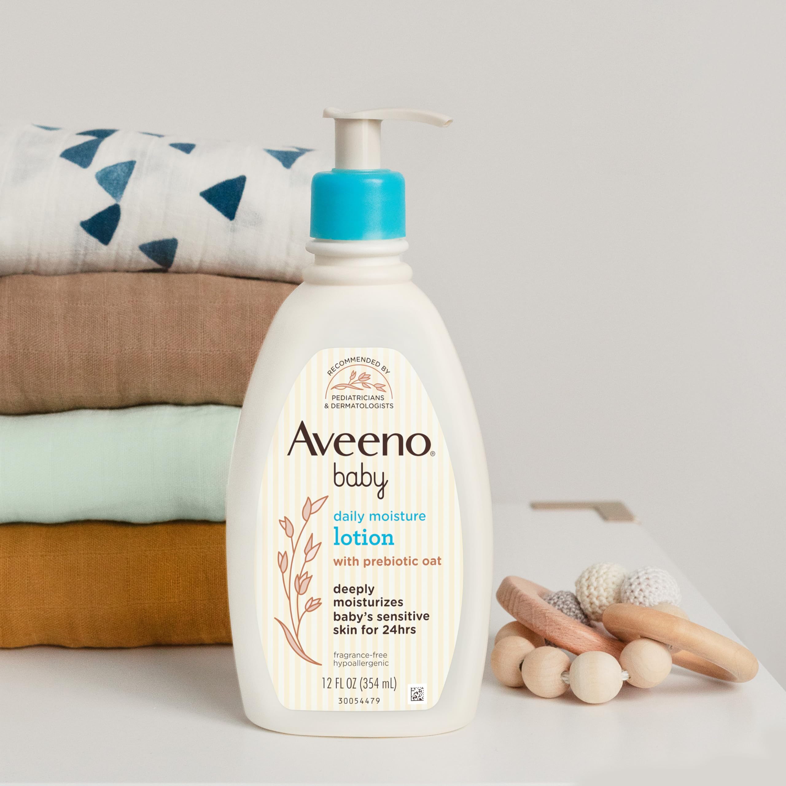 aveeno-baby-daily-moisture-body-lotion-18-fl-oz-hypoallergenic-fragrance-free-wi image 5