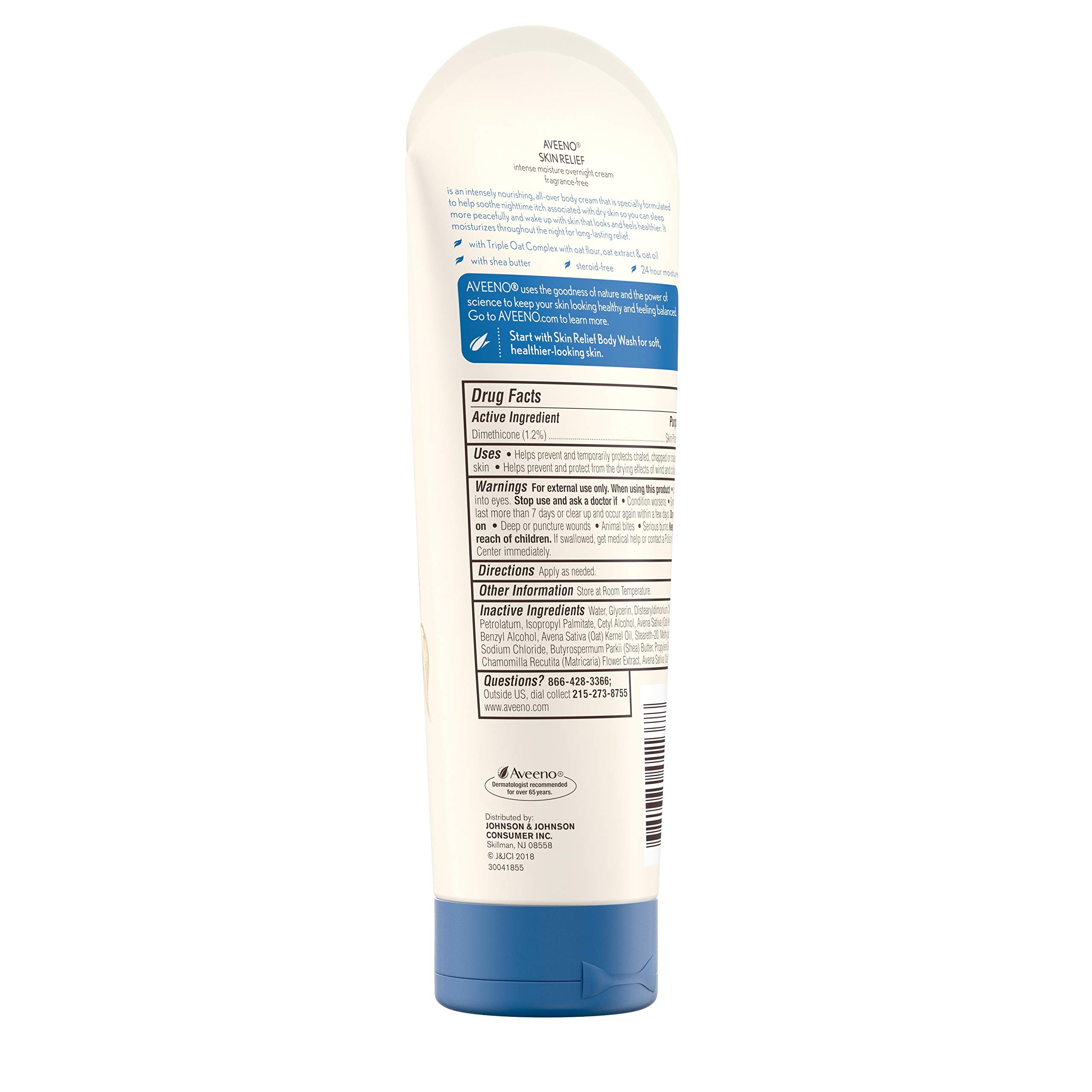 aveeno-skin-relief-overnight-intense-moisture-cream-with-triple-oat-complex-shea image 6