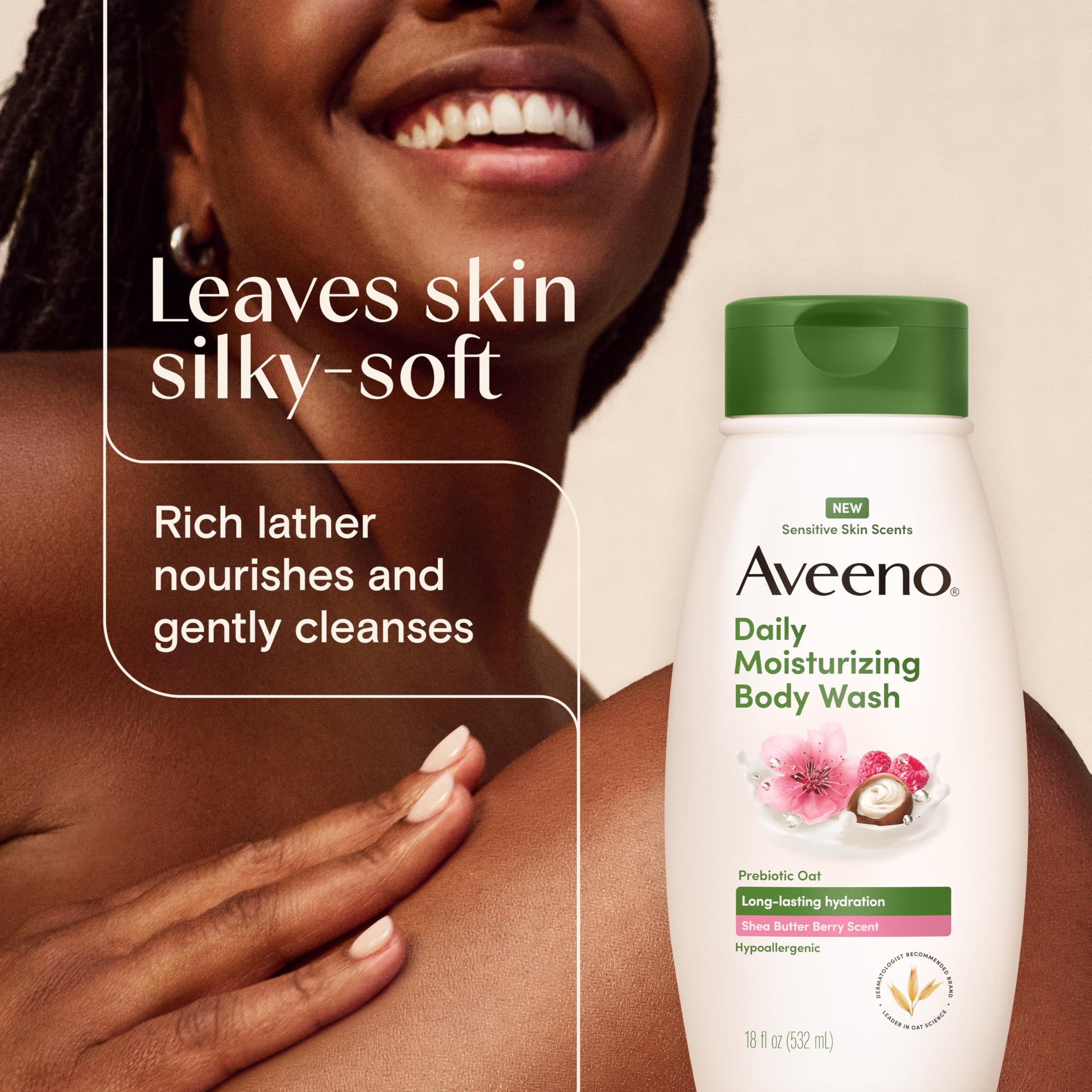 aveeno-daily-moisturizing-body-wash-with-prebiotic-oat-shea-butter-berry-scent-h image 5