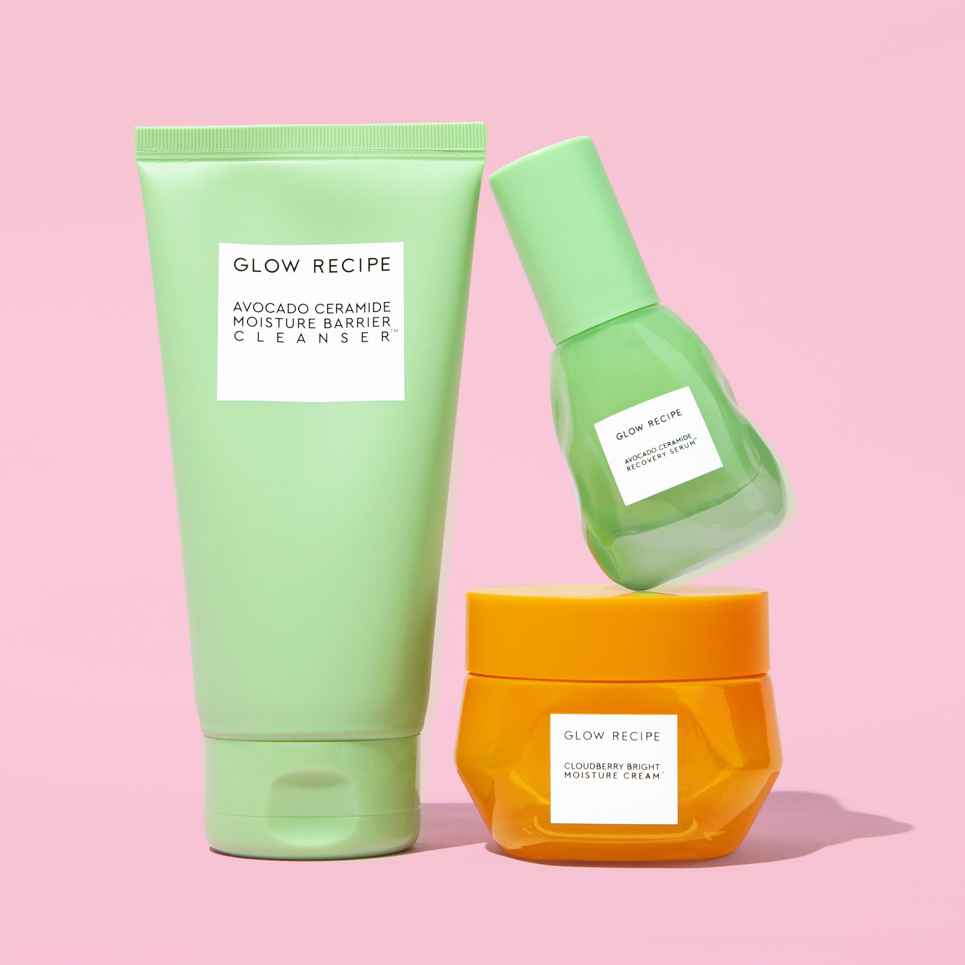 glow-recipe-soothing-skin-essentials-kit-avocado-cloudberry-trio image 1