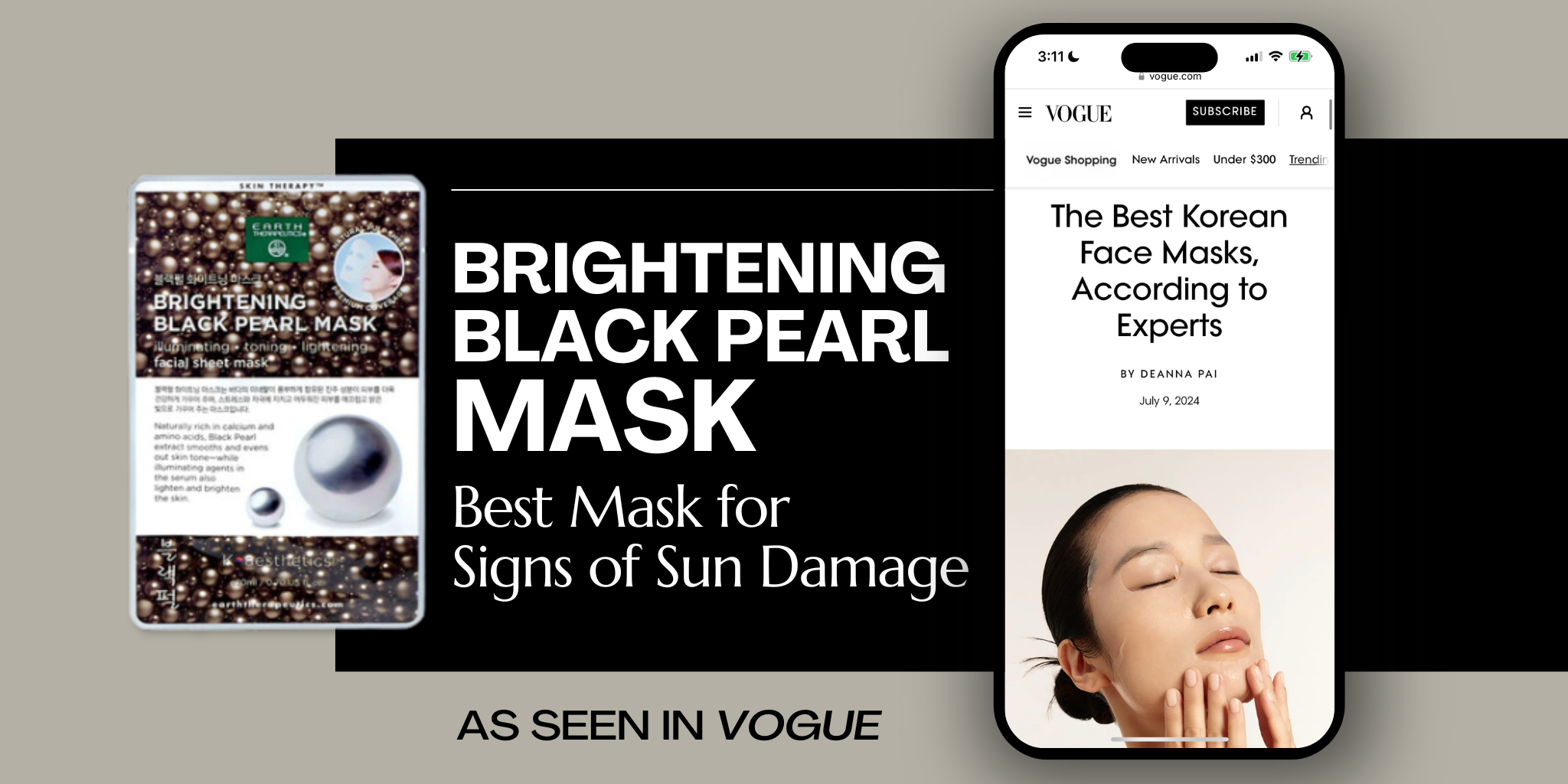 earth-therapeutics-brightening-black-pearl-mask-single-biodegradable-illuminatin image 2