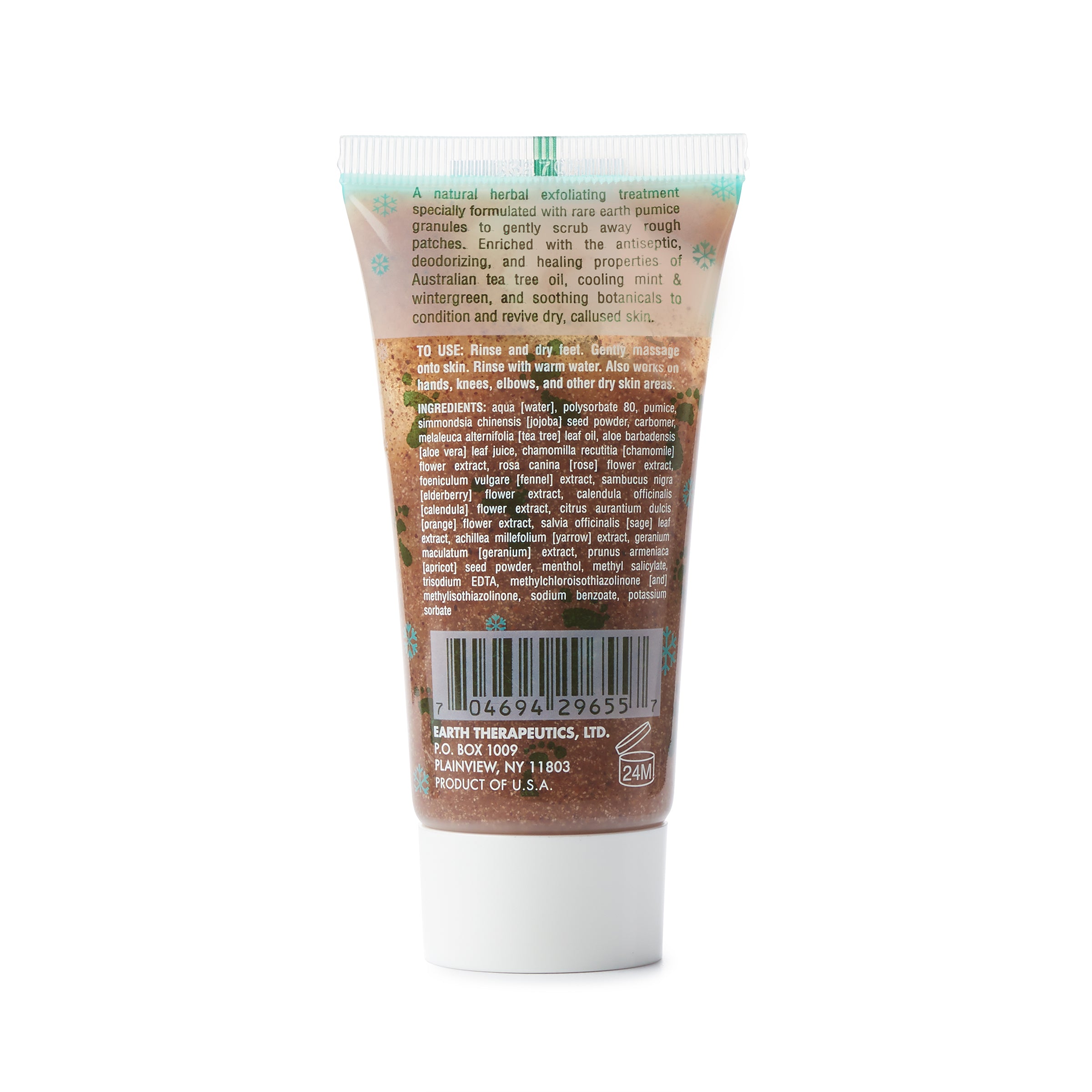 earth-therapeutics-tea-tree-oil-cooling-foot-scrub-travel-size-1-7-oz-tsa-approv image 2