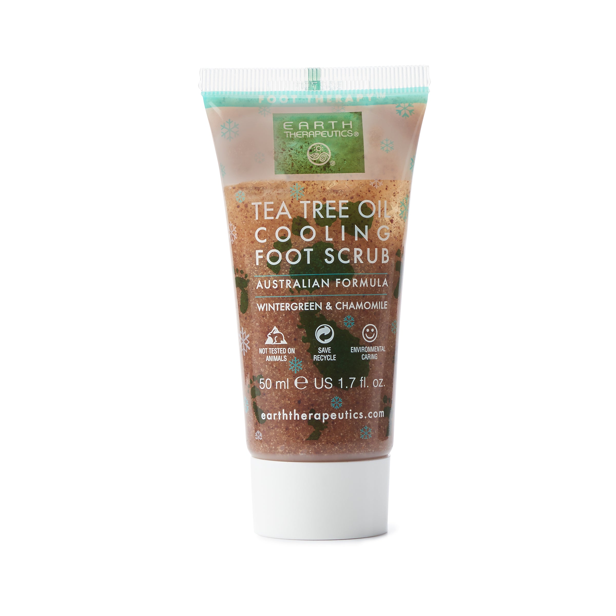 earth-therapeutics-tea-tree-oil-cooling-foot-scrub-travel-size-1-7-oz-tsa-approv image 1