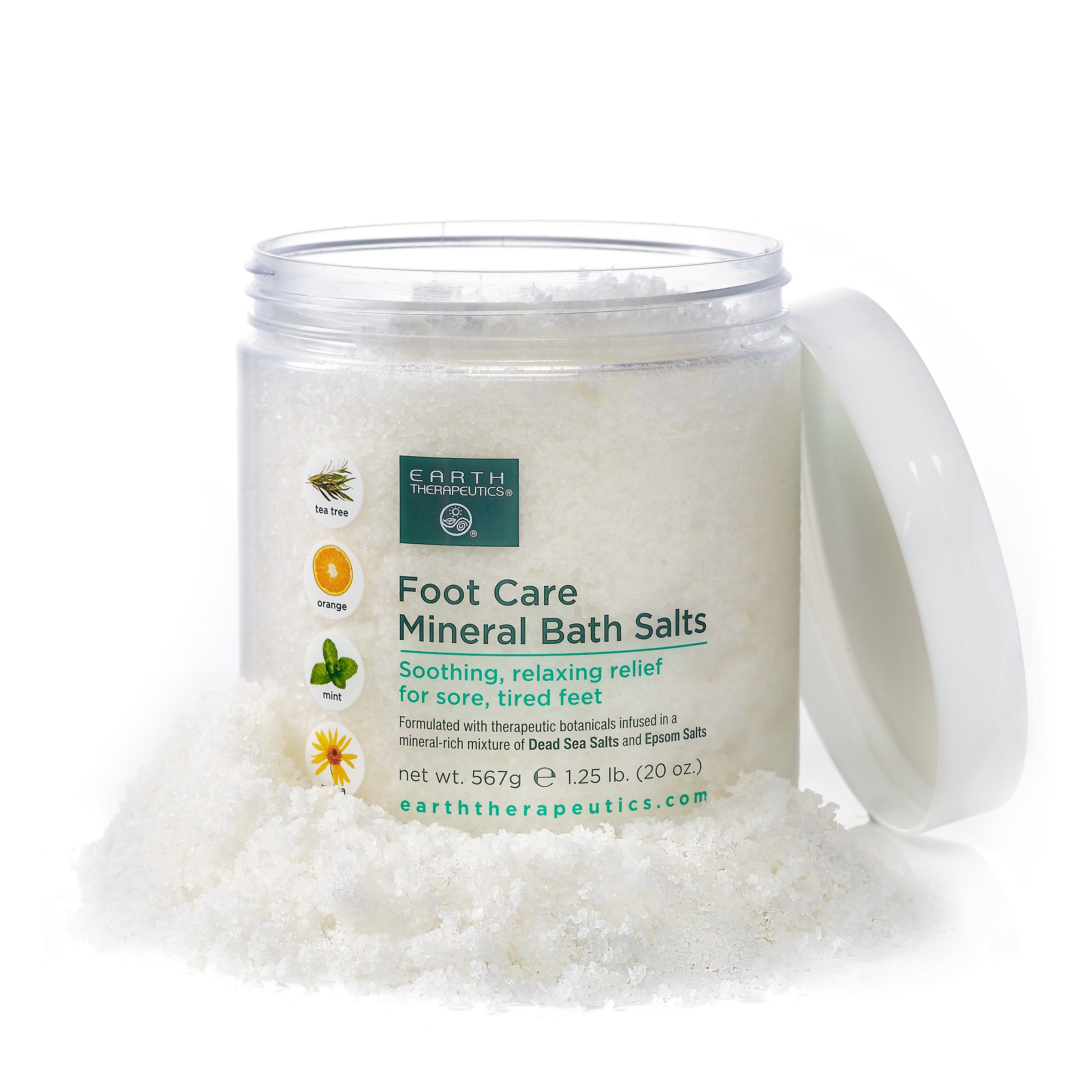 earth-therapeutics-foot-care-mineral-bath-salts-with-arnica-tea-tree-oil-and-dea image 3