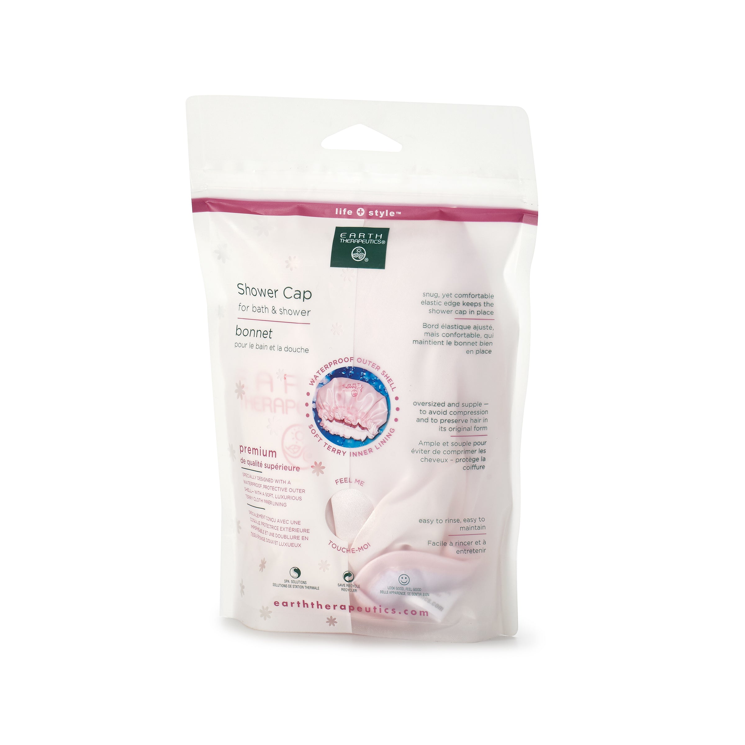 earth-therapeutics-deluxe-shower-cap image 3
