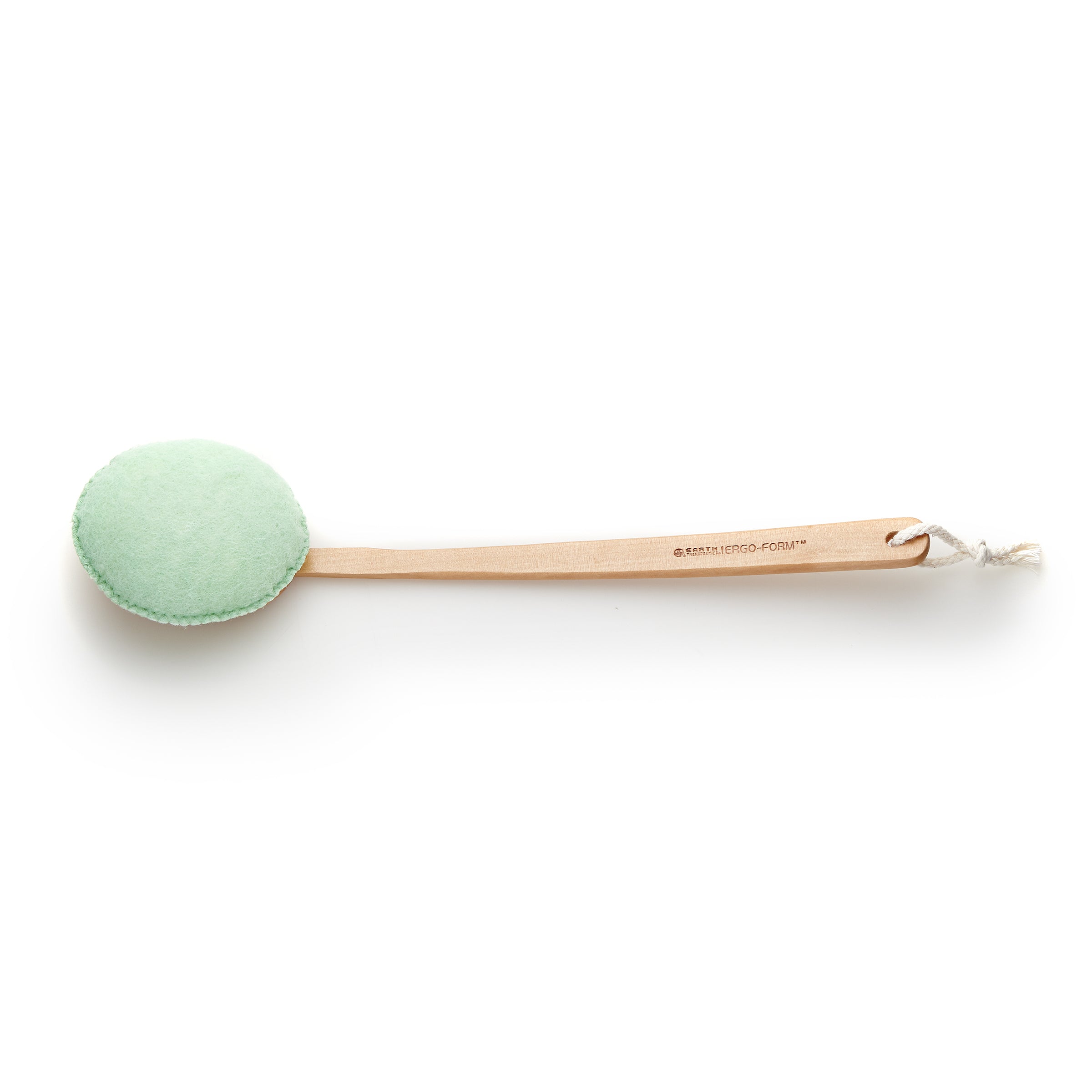 earth-therapeutics-gentle-buff-back-brush-curved-handle-exfoliating-back-scrubbe image 1