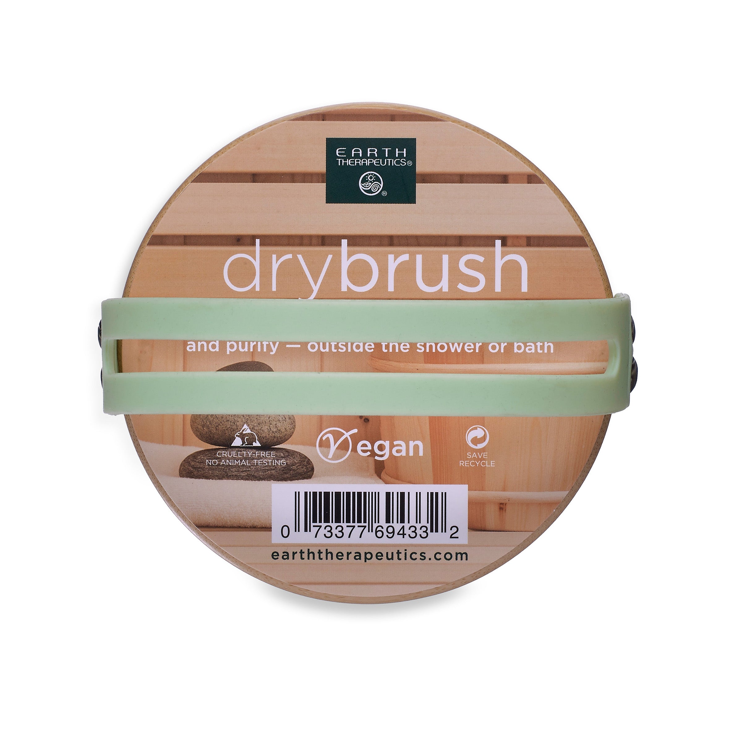 earth-therapeutics-dry-brush-bamboo-synthetic-bristles image 2