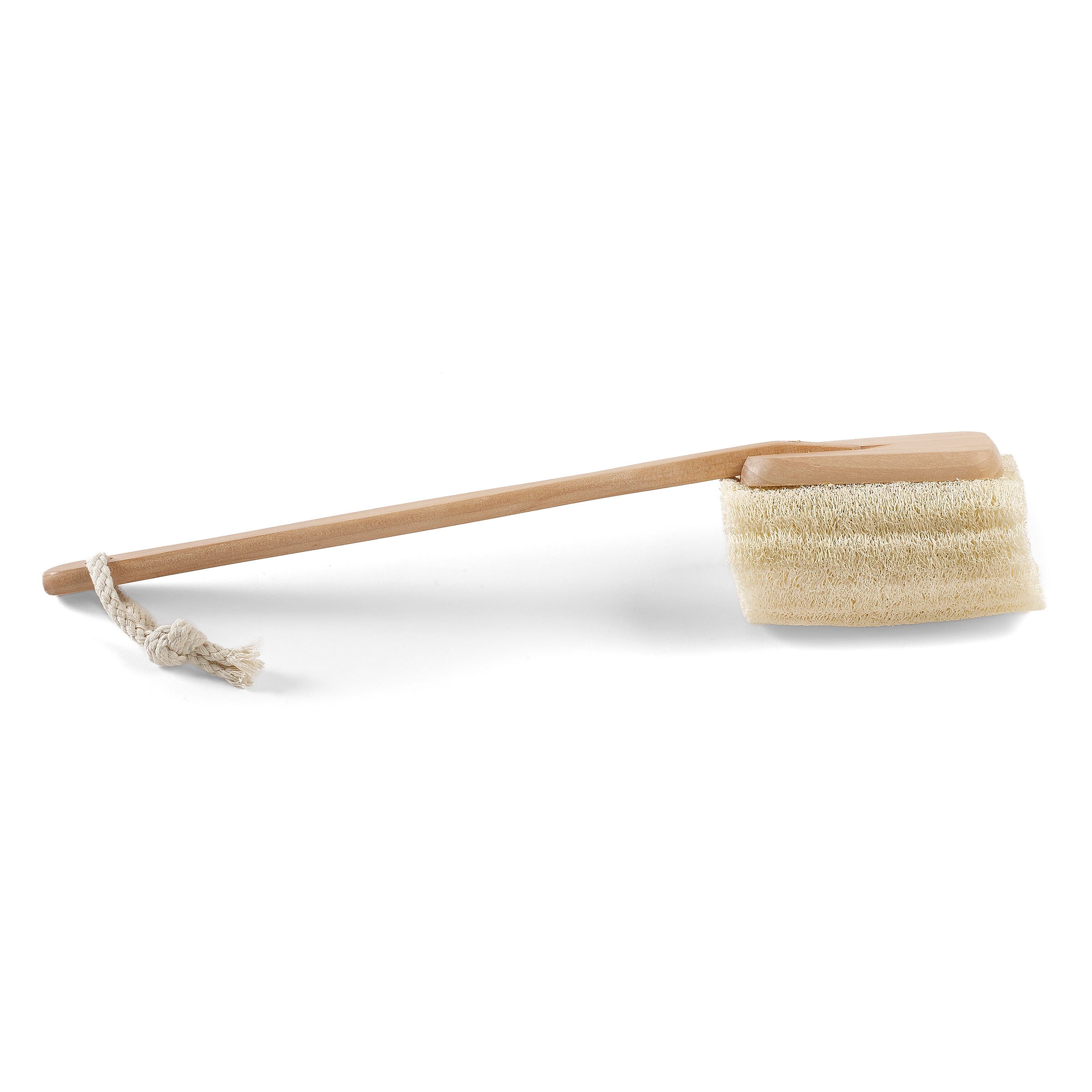 earth-therapeutics-loofah-back-massager-brush-with-wooden-handle-natural-exfolia image 5