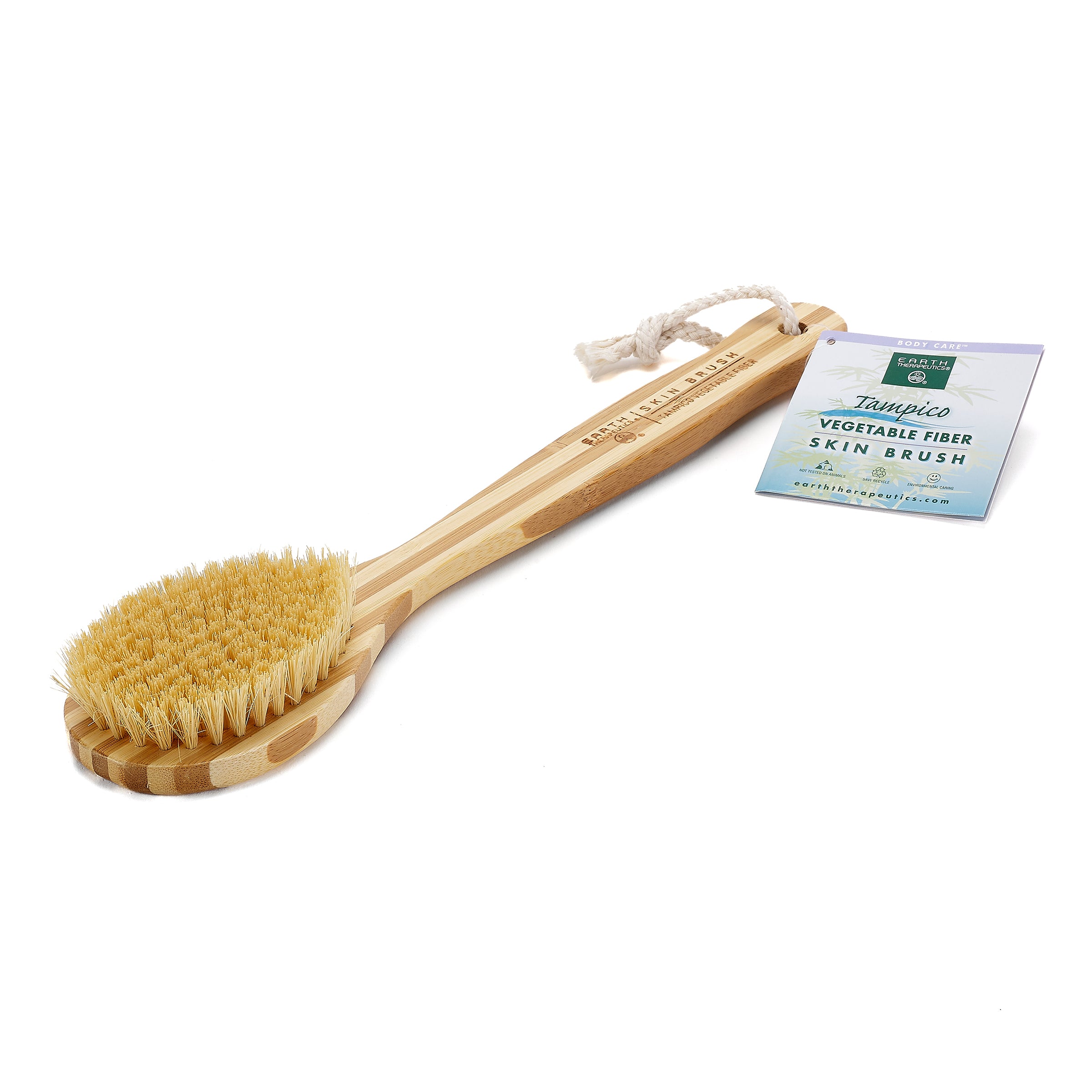 earth-therapeutics-tampico-vegetable-brush-medium-bristle image 3