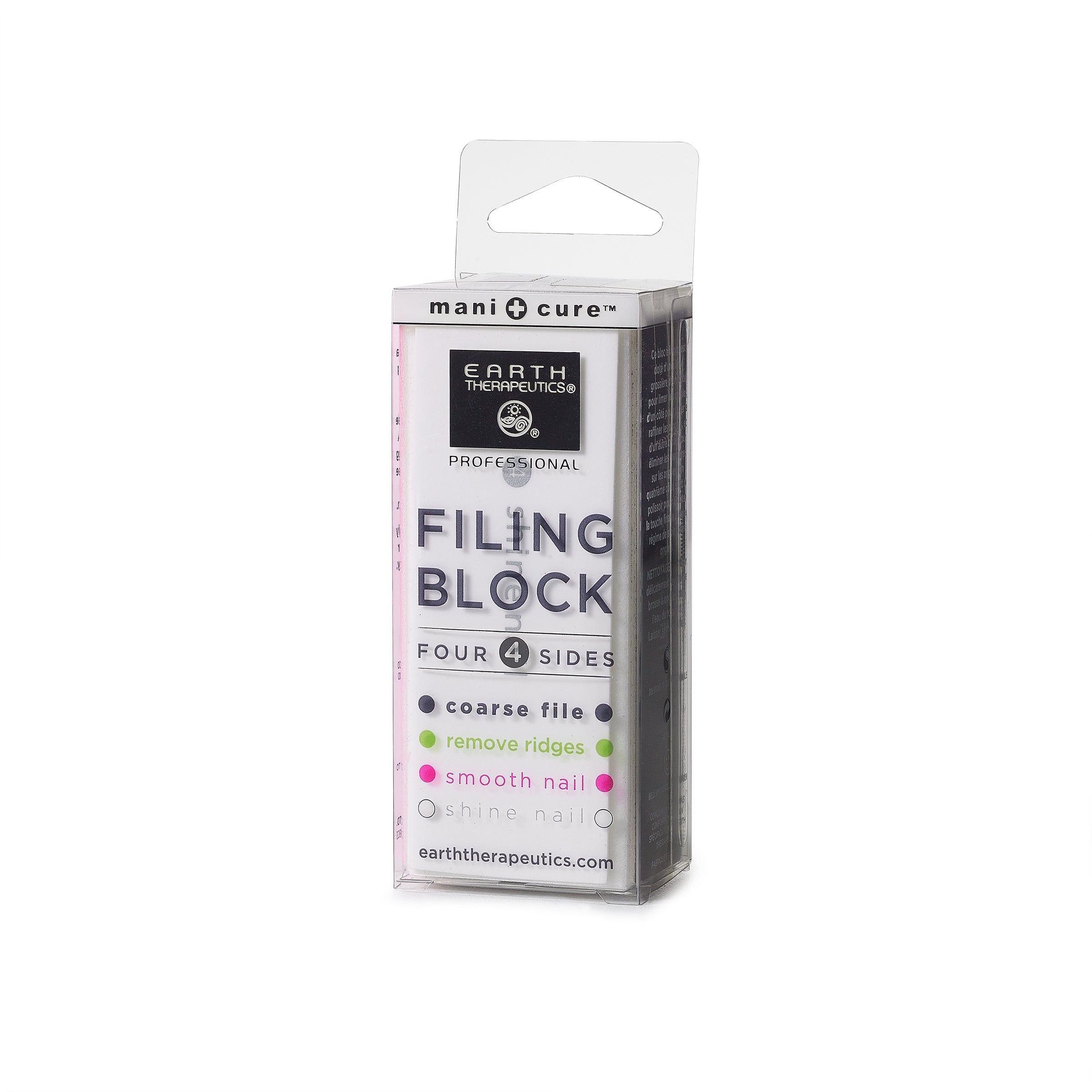 earth-therapeutics-four-surface-filing-block-4-sided-nail-file-for-smoothing-rid image 3