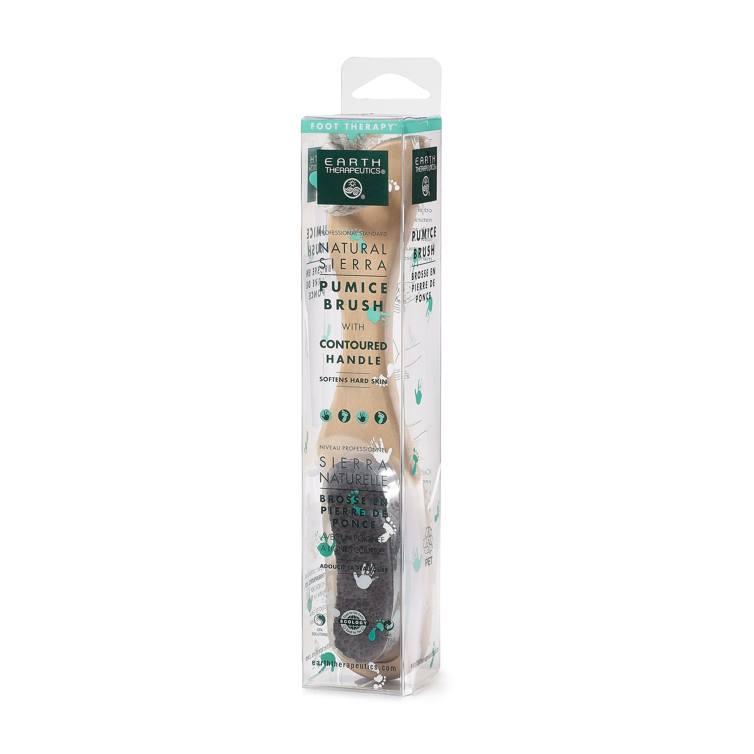 earth-therapeutics-natural-sierra-pumice-brush-with-contour-handle image 2