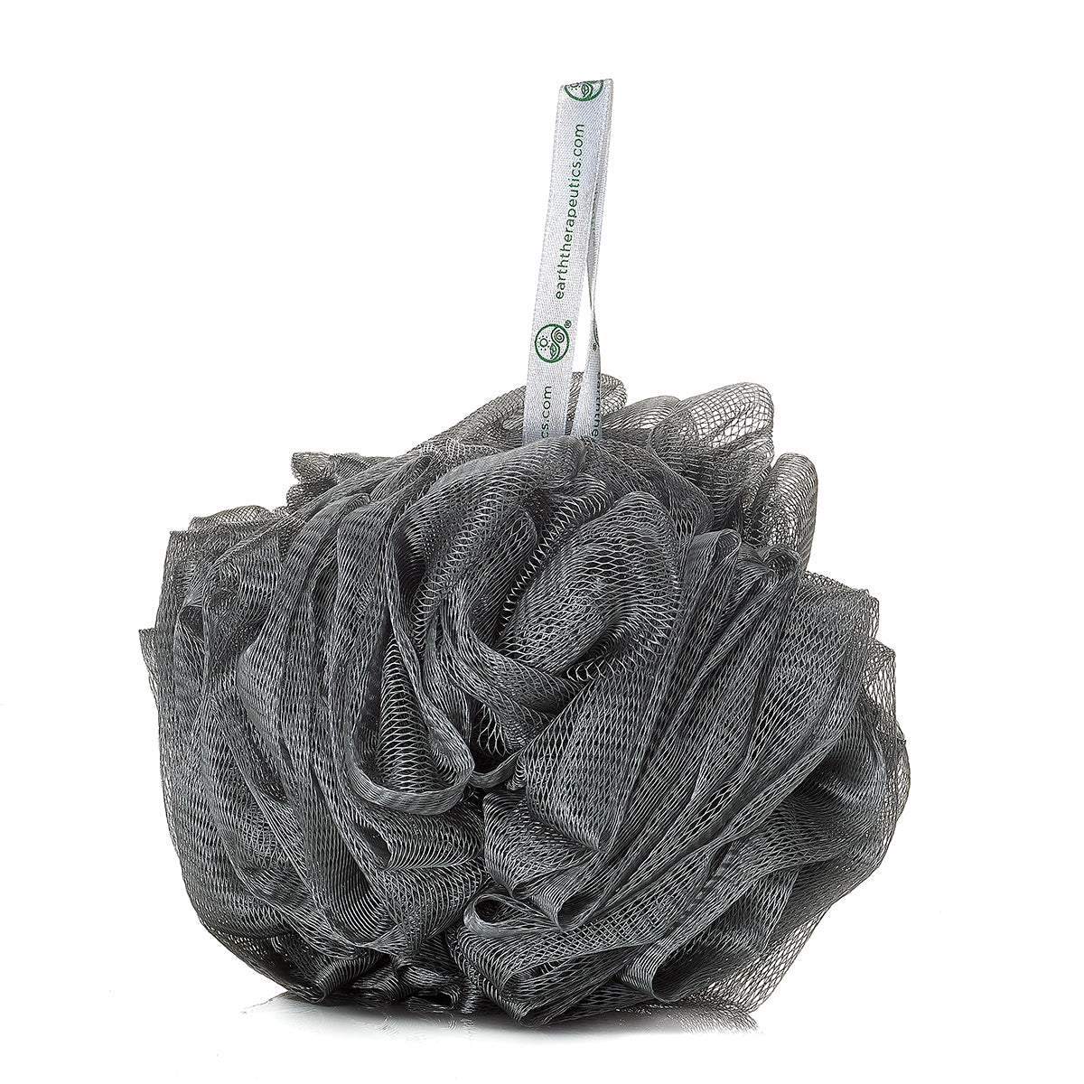 earth-therapeutics-charcoal-mesh-exfoliator-purifying-body-scrubber-with-bamboo- image 2