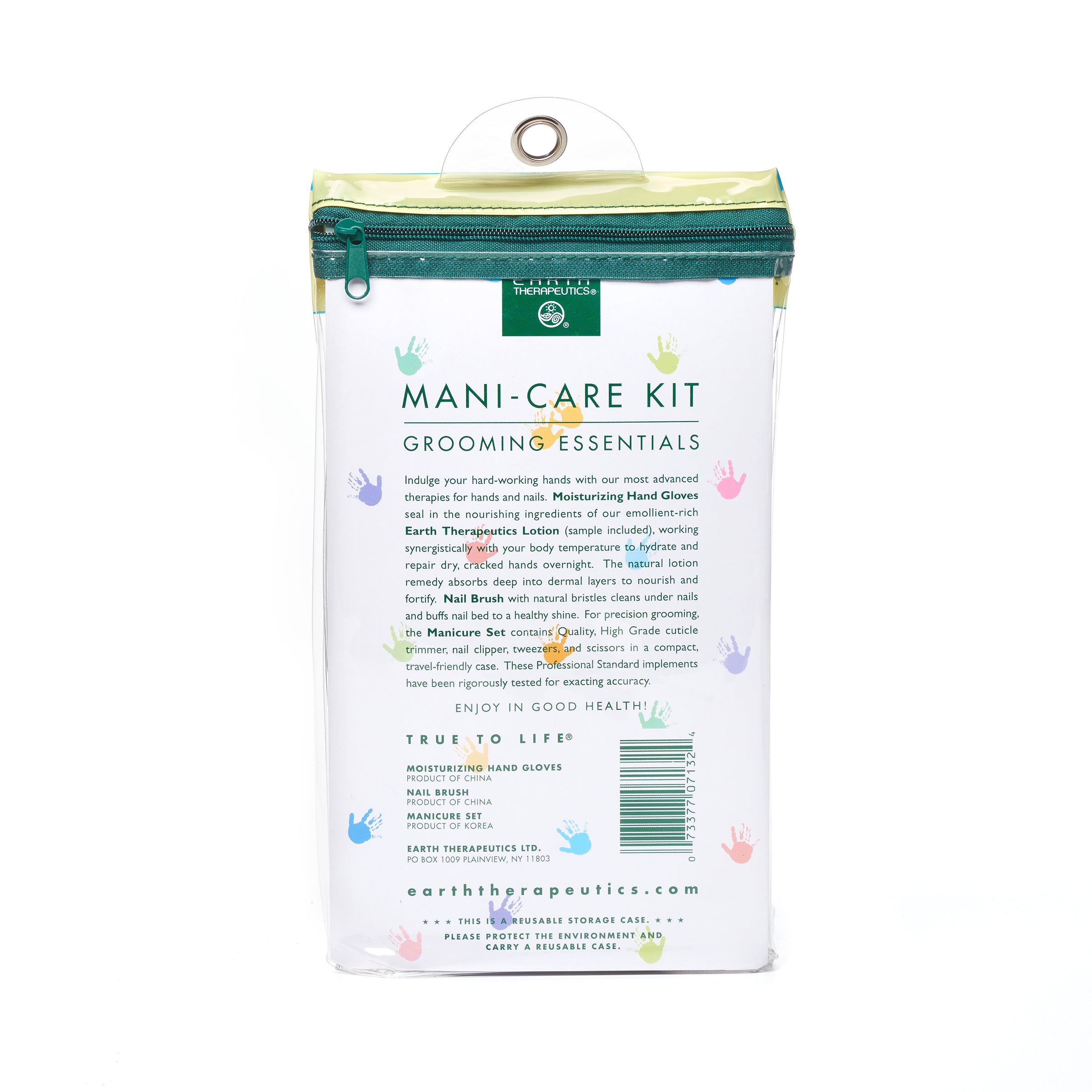 earth-therapeutics-mani-care-kit-moisturizing-gloves-nail-brush image 4