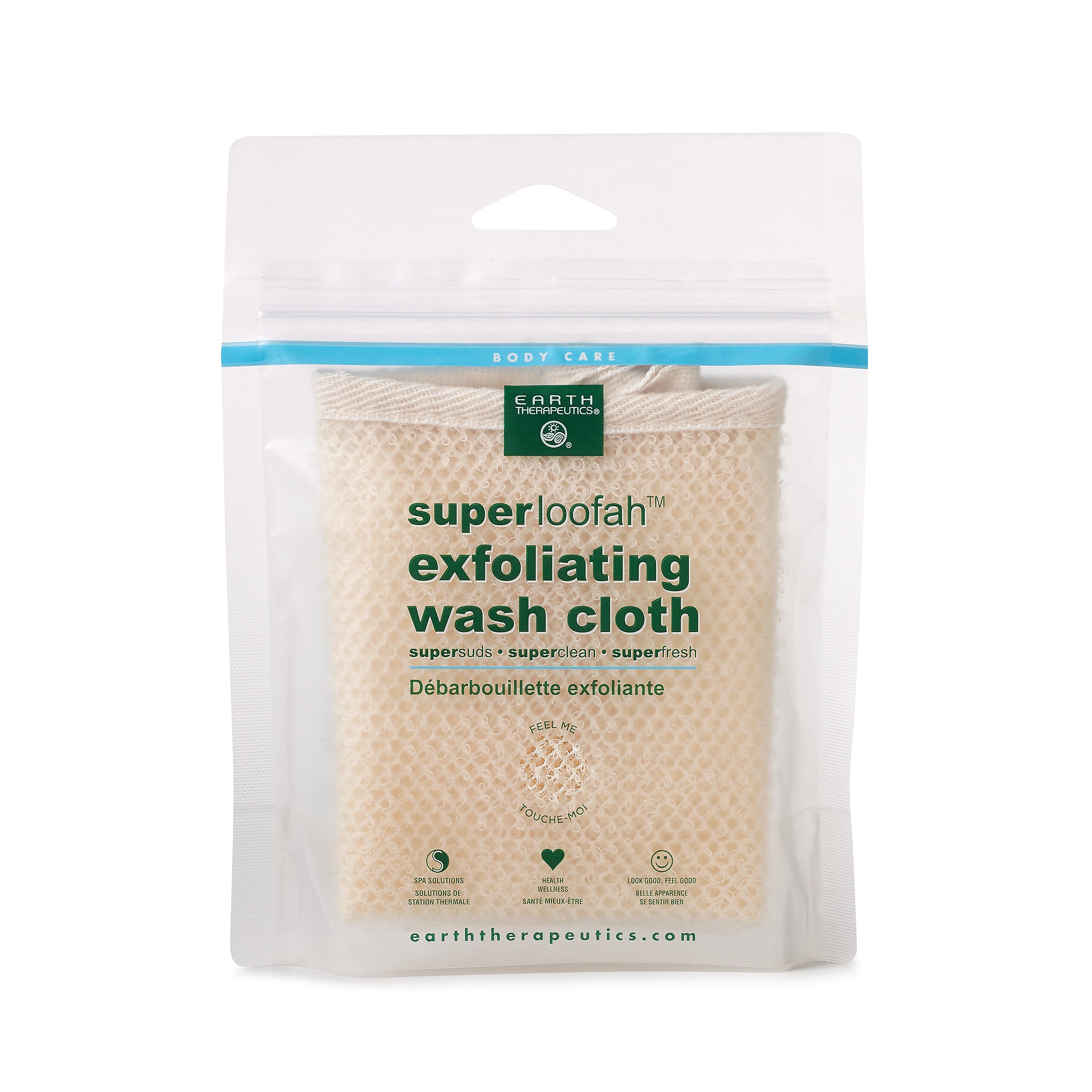 earth-therapeutics-super-loofah-exfoliating-wash-cloth image 1
