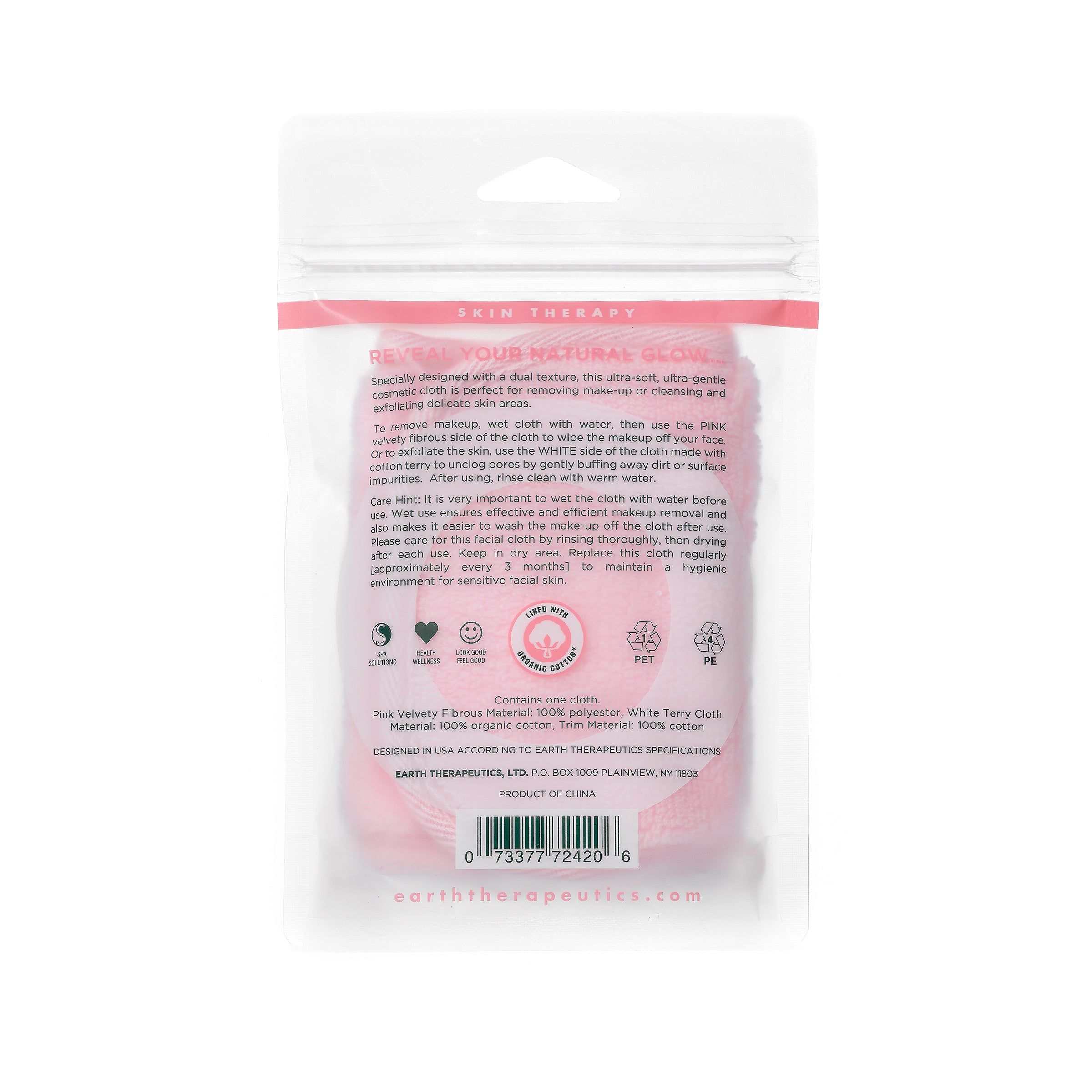 earth-therapeutics-organic-cotton-makeup-removing-cloth-dual-texture image 5