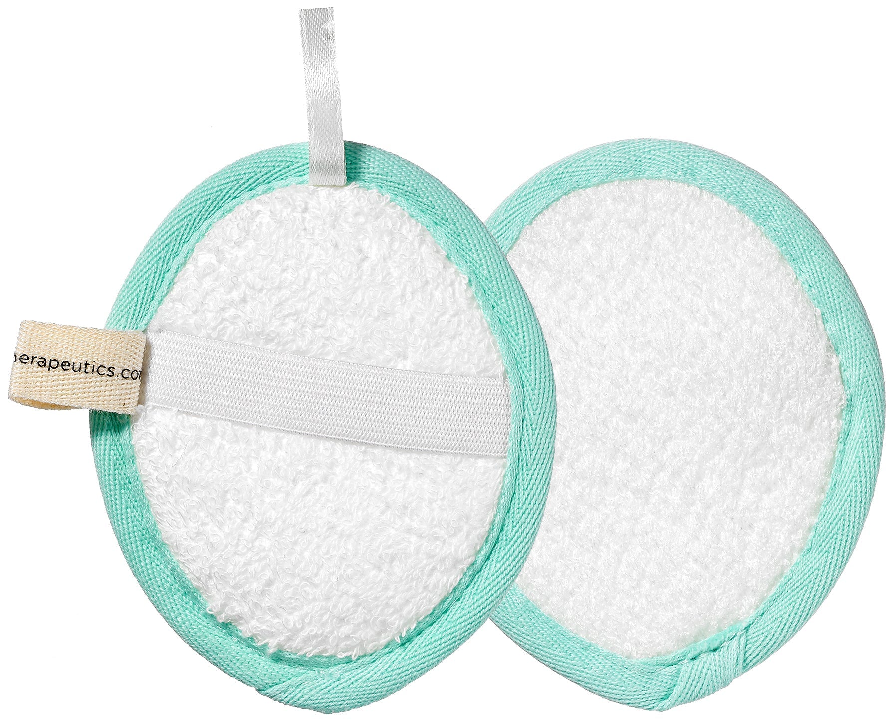 earth-therapeutics-organic-cotton-exfoliating-facial-pad-white image 5