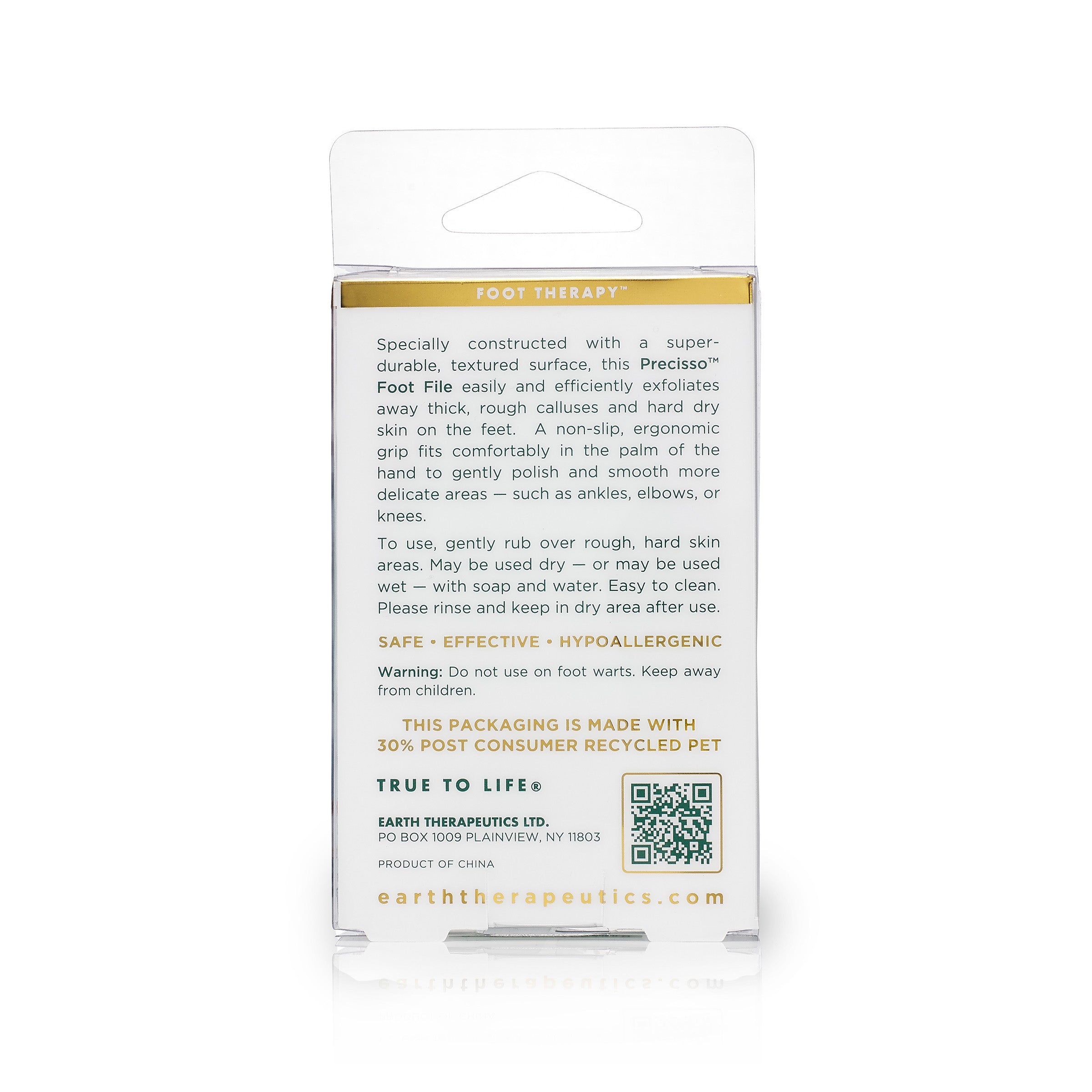 earth-therapeutics-precisso-foot-file-green-with-nano-glass-technology-self-edit image 3