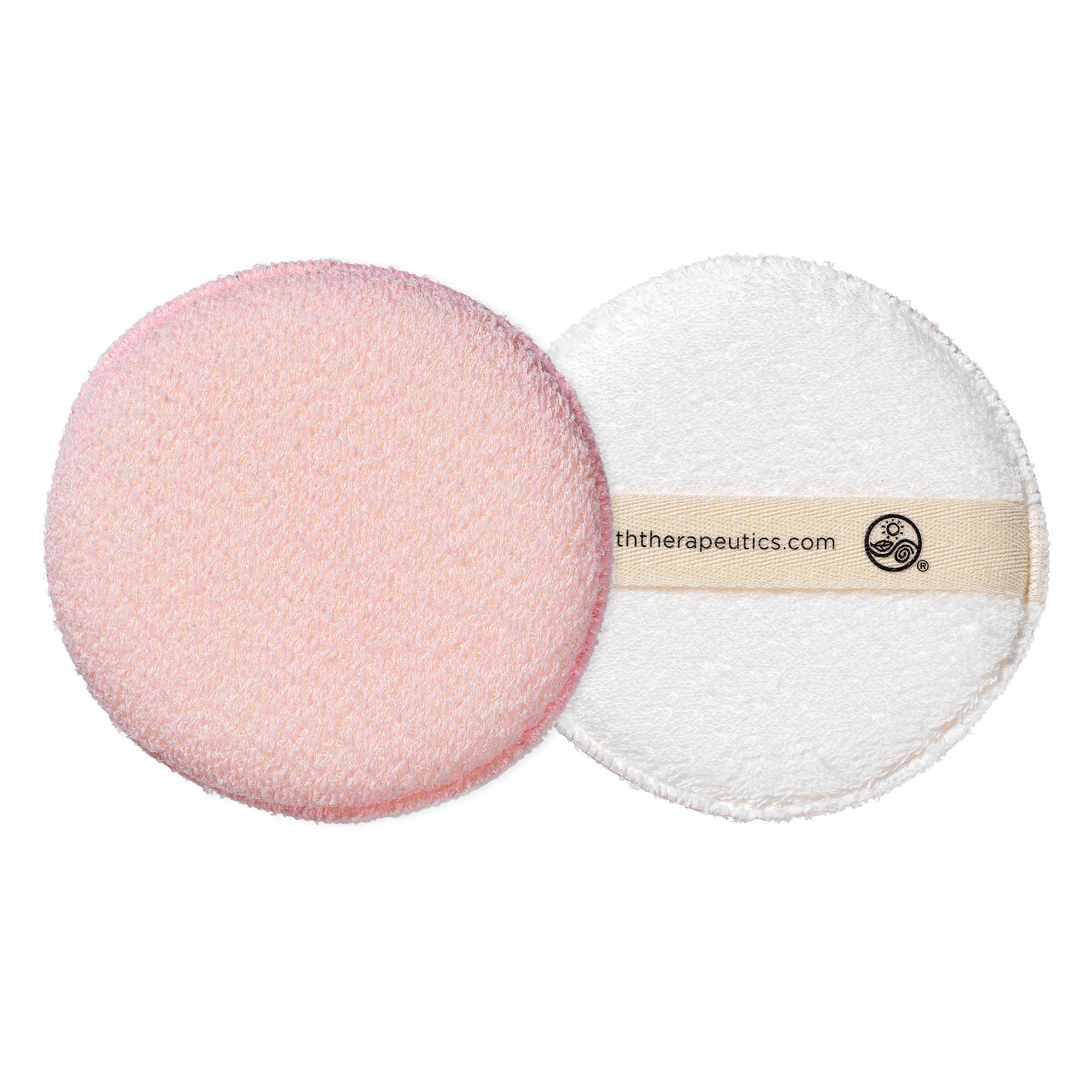 earth-therapeutics-organic-cotton-exfoliating-hydro-sponge-round-pink image 5
