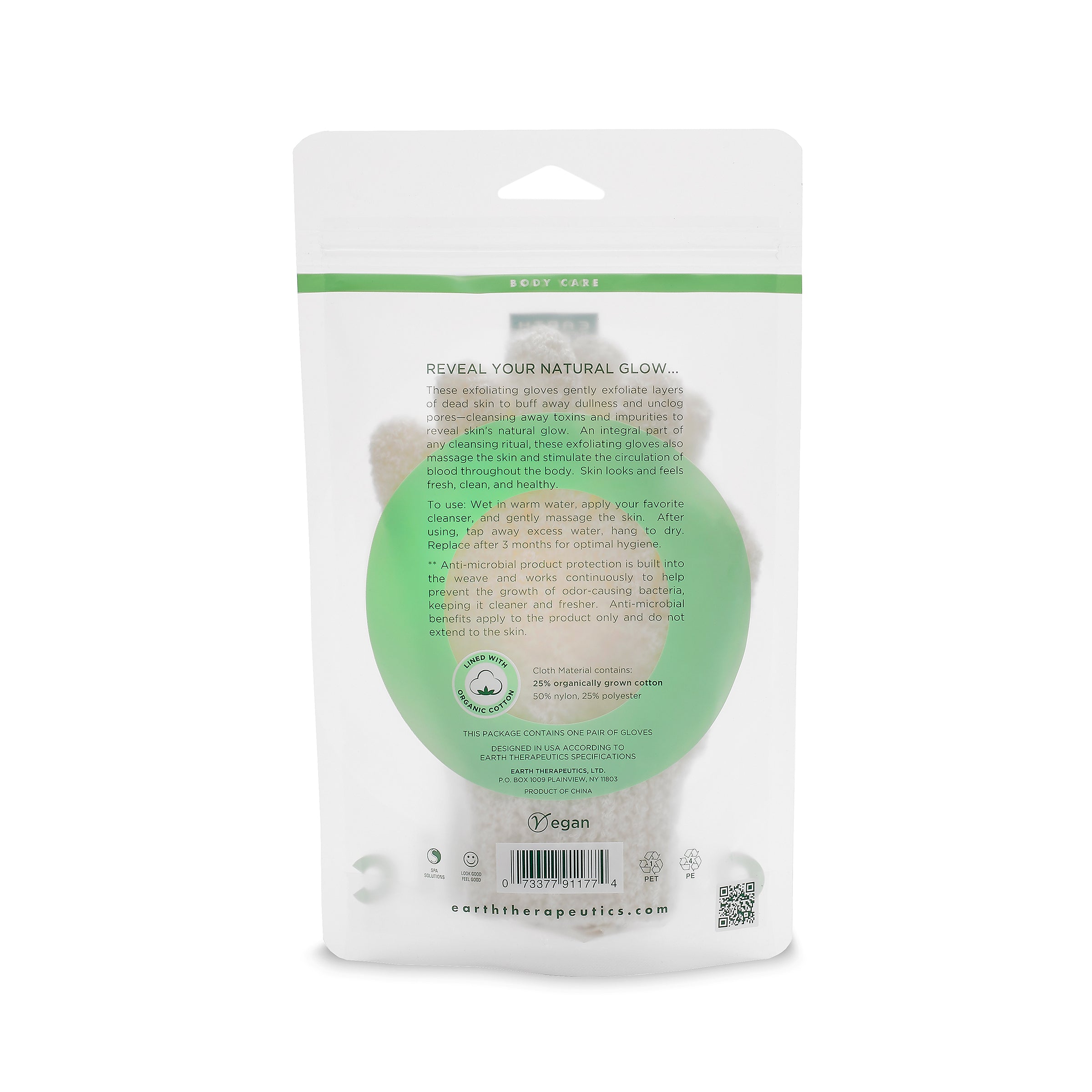 earth-therapeutics-organic-cotton-exfoliating-hydro-gloves-natural-award-winning image 3