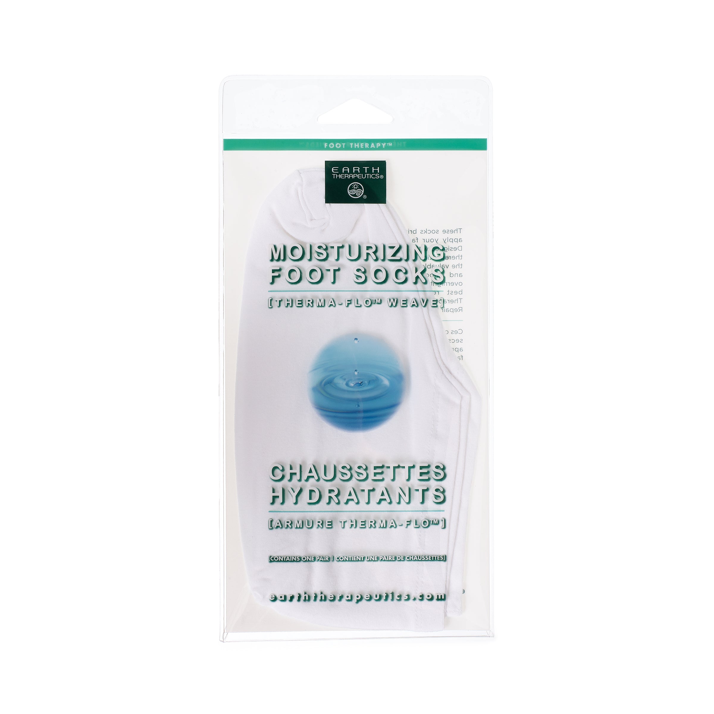 earth-therapeutics-moisturizing-foot-socks-overnight-repair-seals-in-lotion image 2